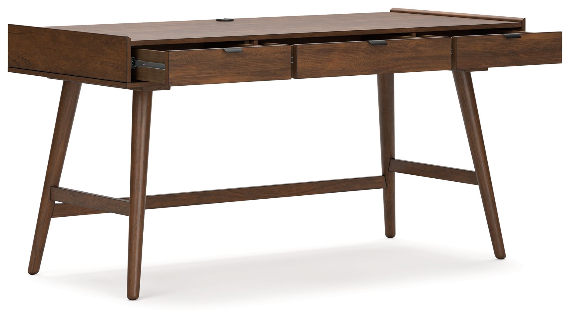 Lyncott - Brown - 3 Pc. - Home Office Desk, Chair, Bookcase - Urban Living Furniture (Los Angeles, CA)