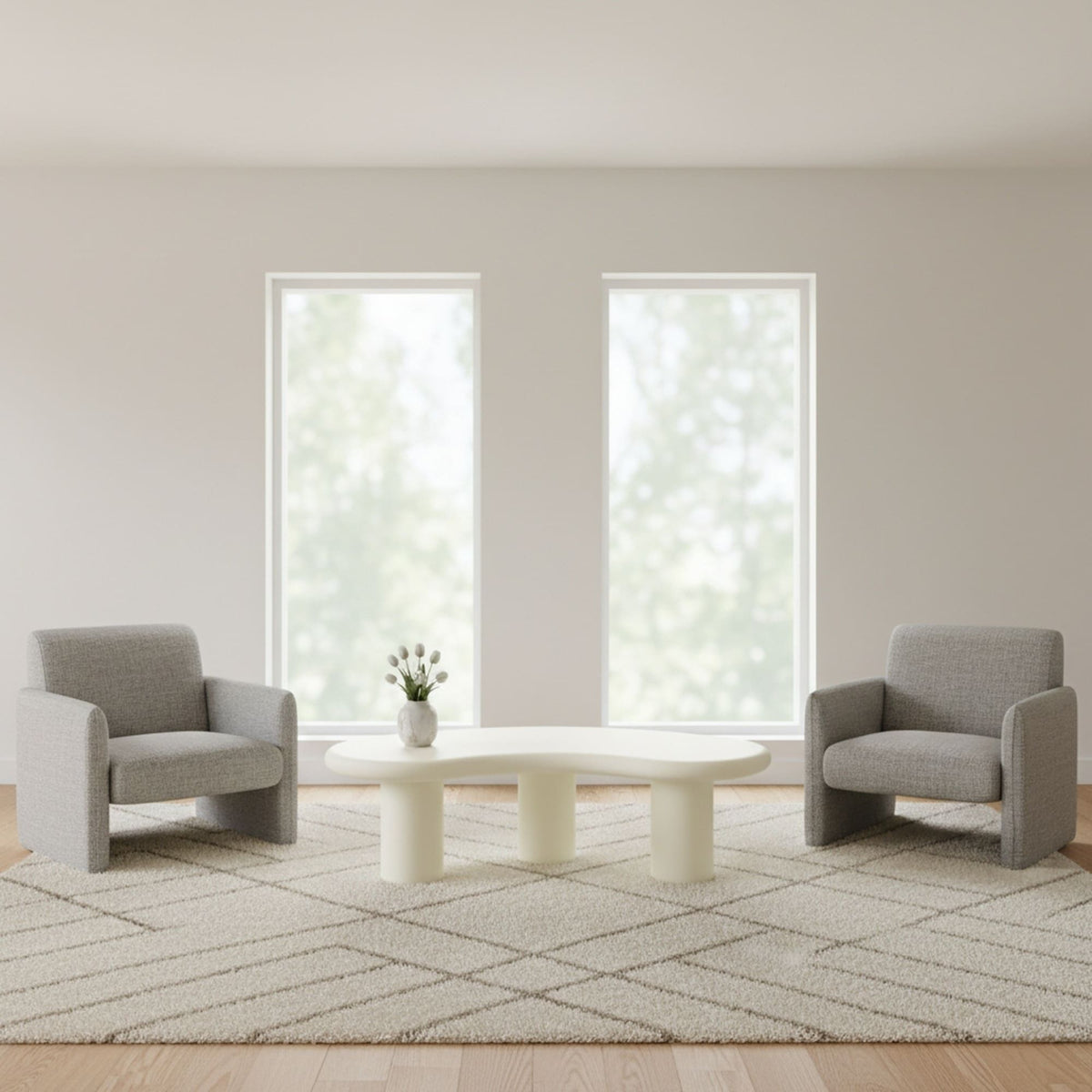 Sven - Large Coffee Table Top - Rice
