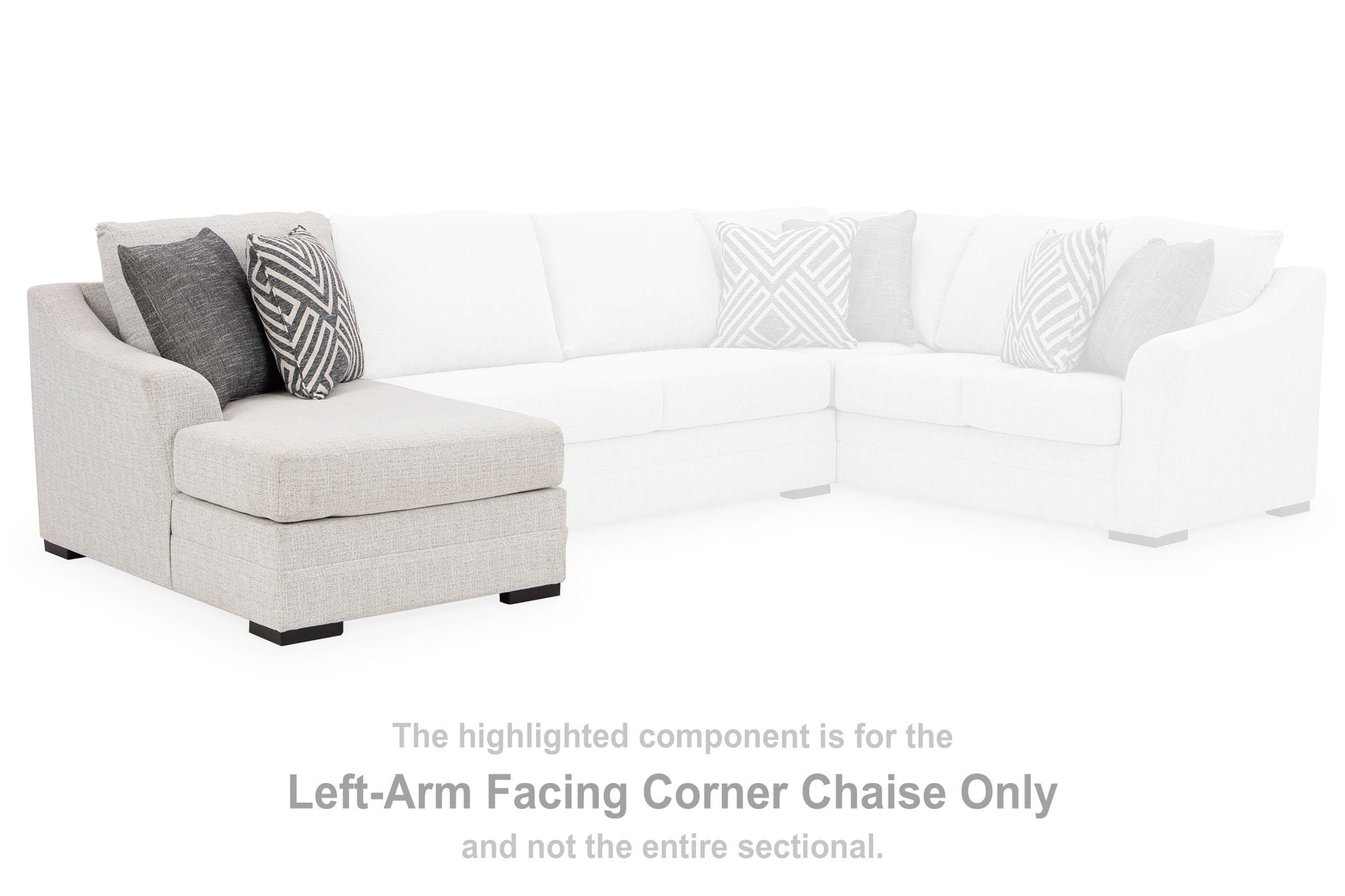 Koralynn - Stone - Laf Corner Chaise - Urban Living Furniture (Los Angeles, CA)
