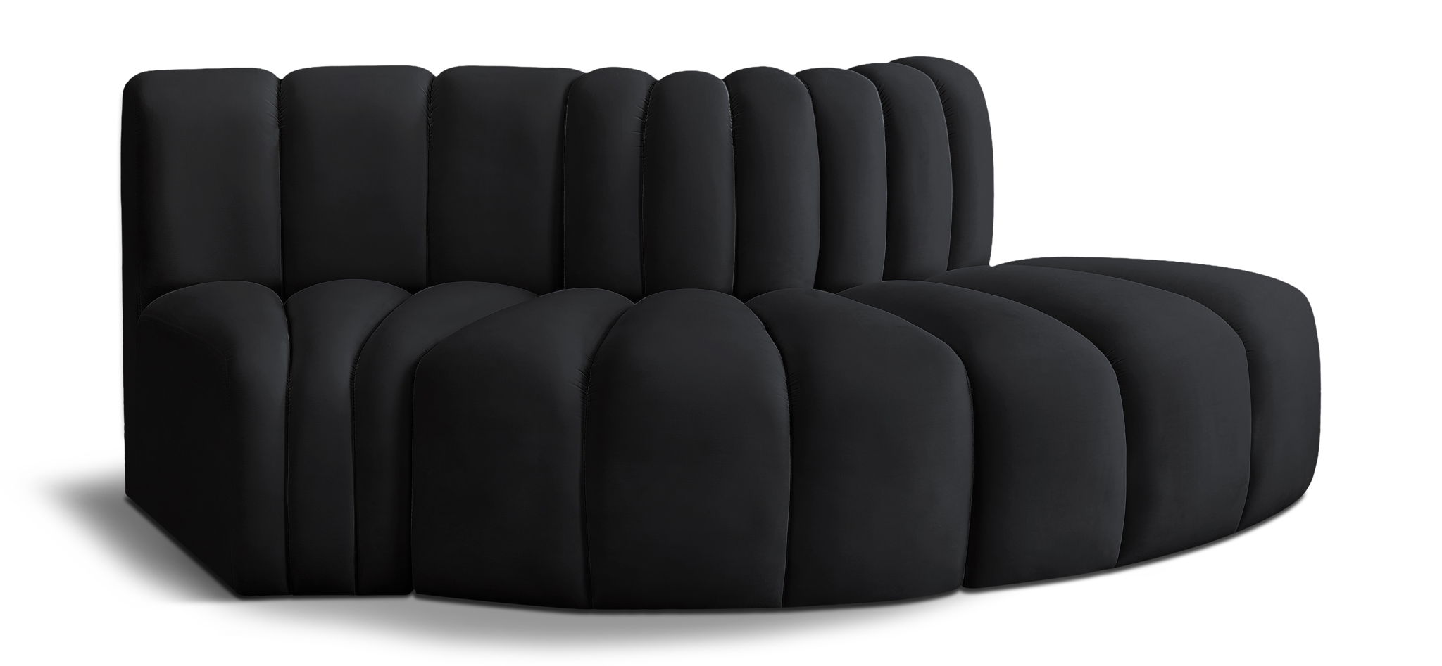 Arc - Velvet 3 Piece Modular Sofa - Urban Living Furniture (Los Angeles, CA)