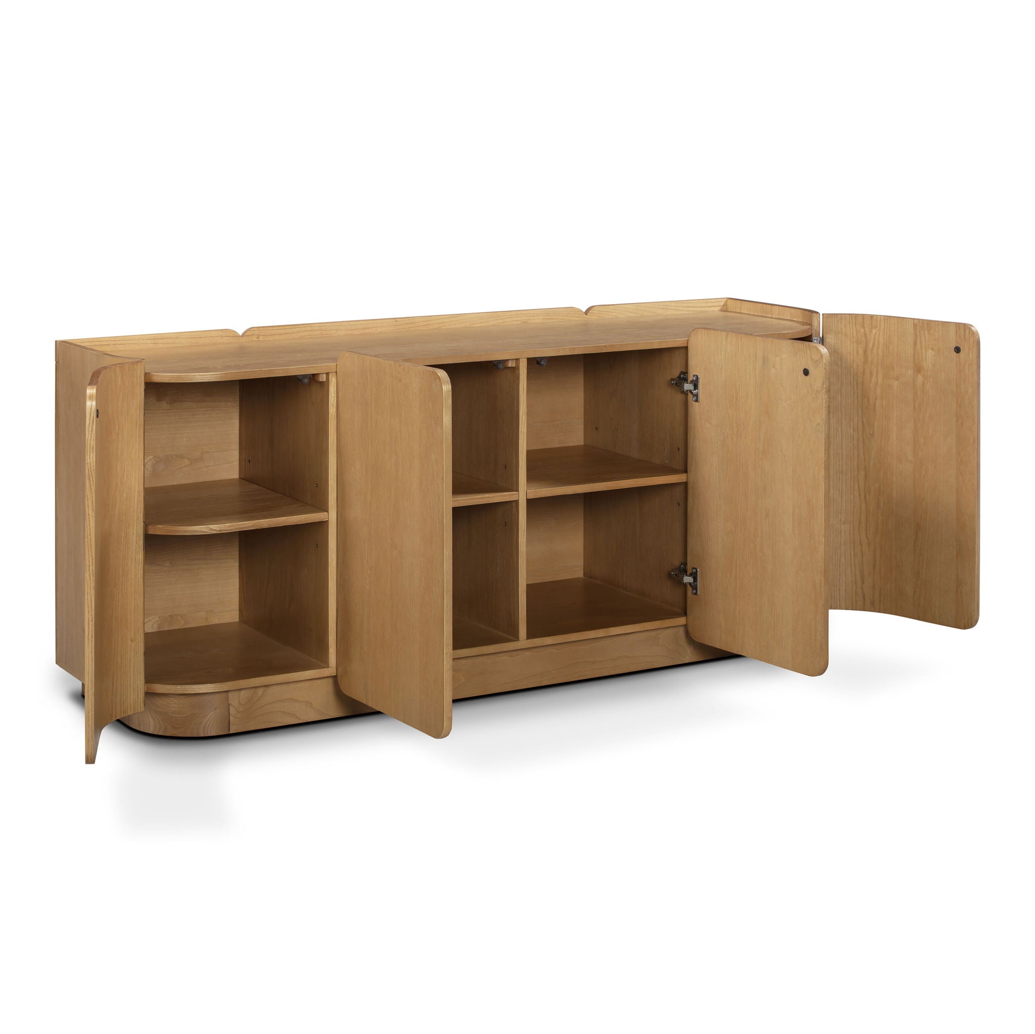 Moora - 4-Door Sideboard - Natural Ash - Urban Living Furniture (Los Angeles, CA)