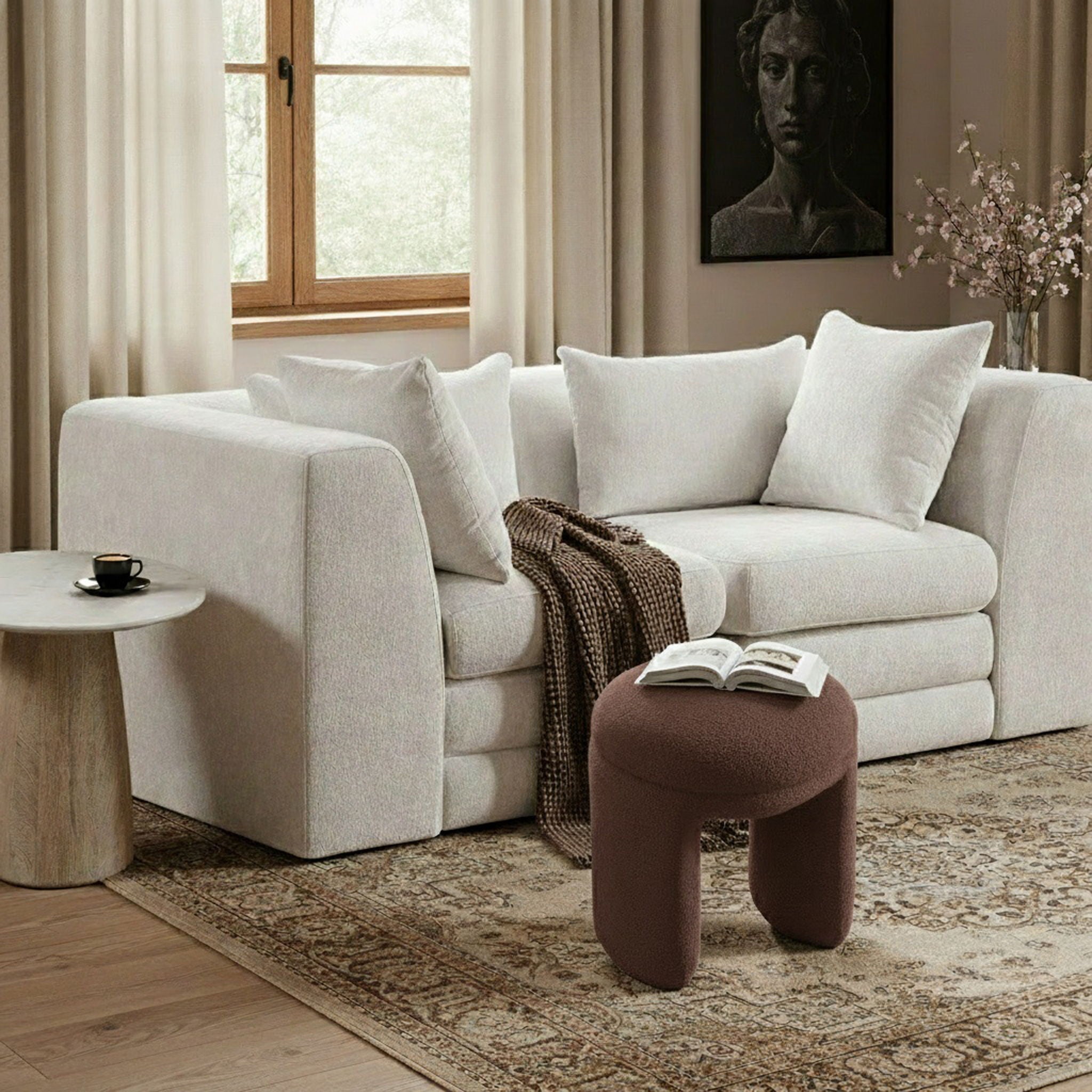 Bowen - Ottoman / Stool - Urban Living Furniture (Los Angeles, CA)
