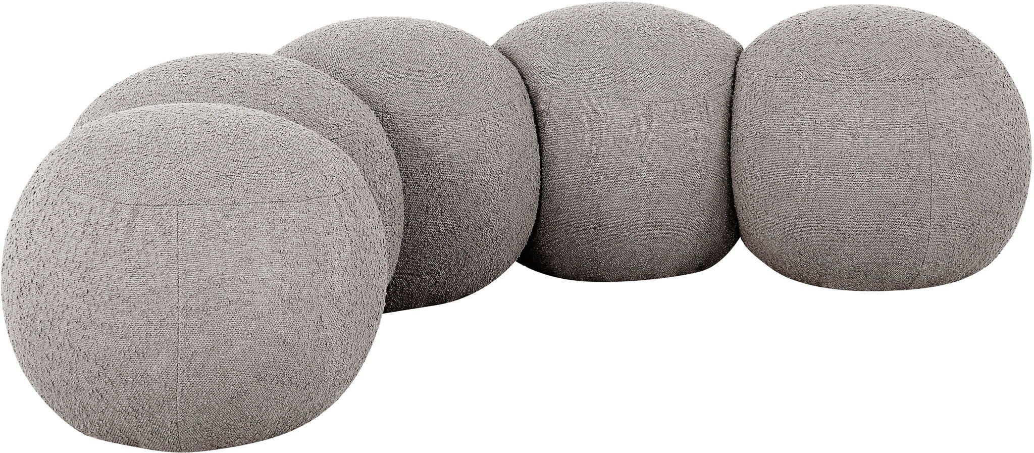 Apollo - Boucle Fabric Bench - Urban Living Furniture (Los Angeles, CA)