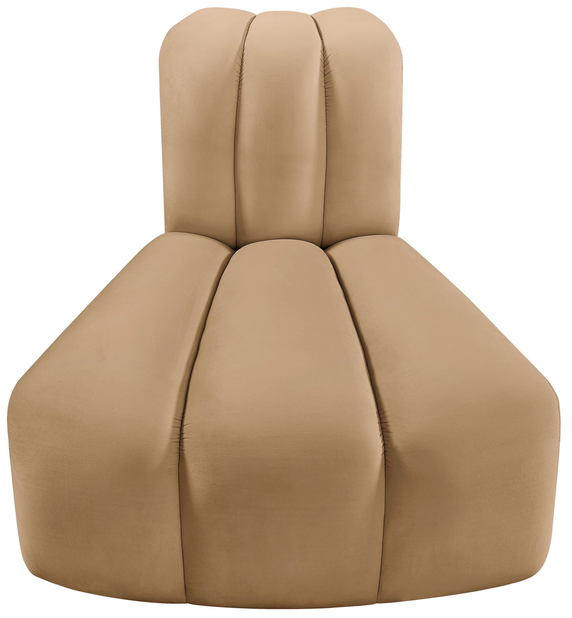 Arc - Velvet Reverse Corner Chair - Urban Living Furniture (Los Angeles, CA)