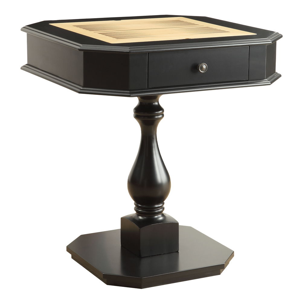 Bishop - Wood Game Table - Black - Urban Living Furniture (Los Angeles, CA)