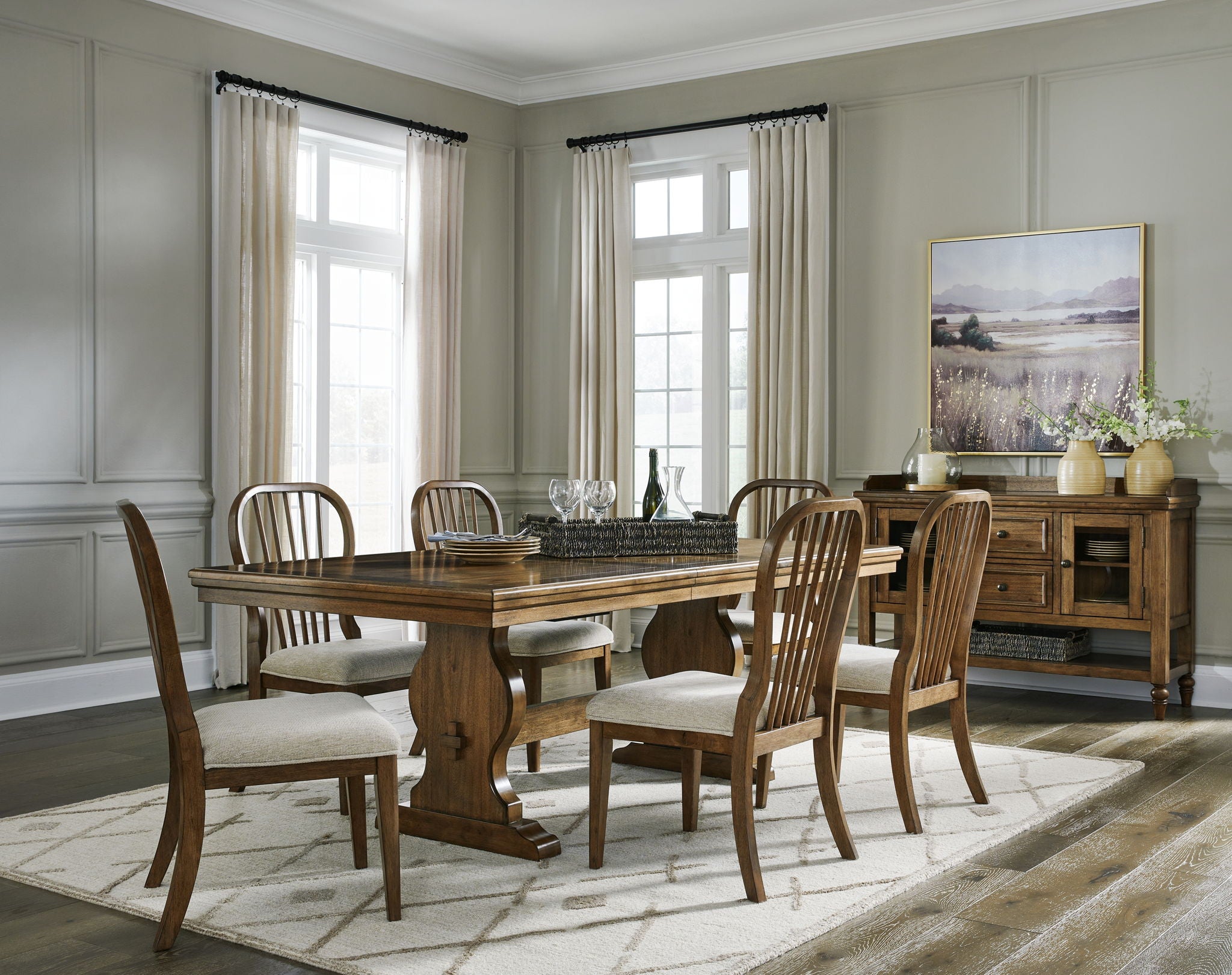 Sturlayne - Rectangular Extension Table Set - Urban Living Furniture (Los Angeles, CA)