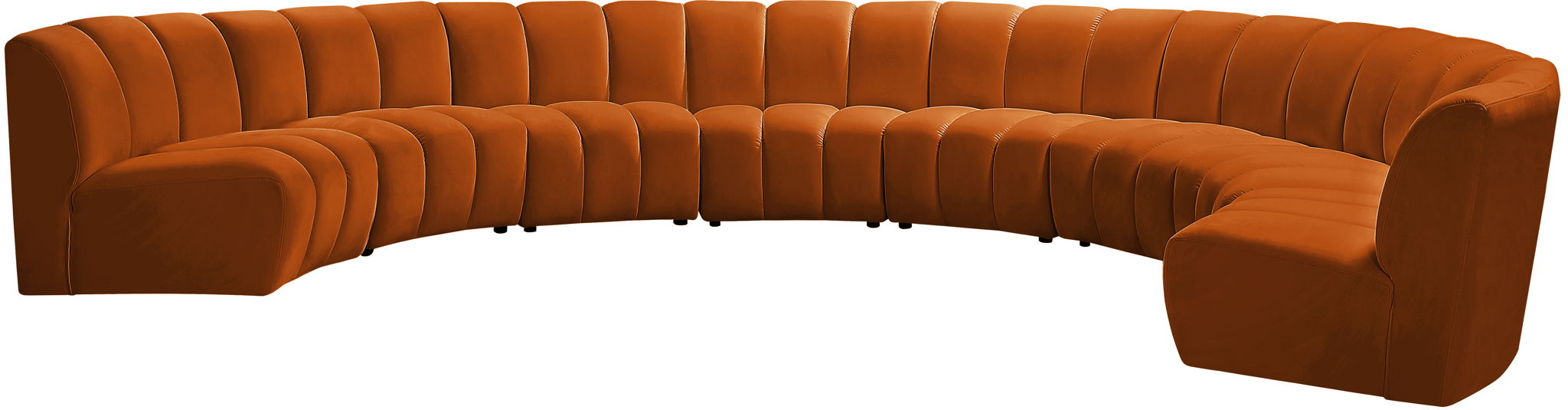 Infinity - 8 Piece Velvet Modular Sectional - Urban Living Furniture (Los Angeles, CA)