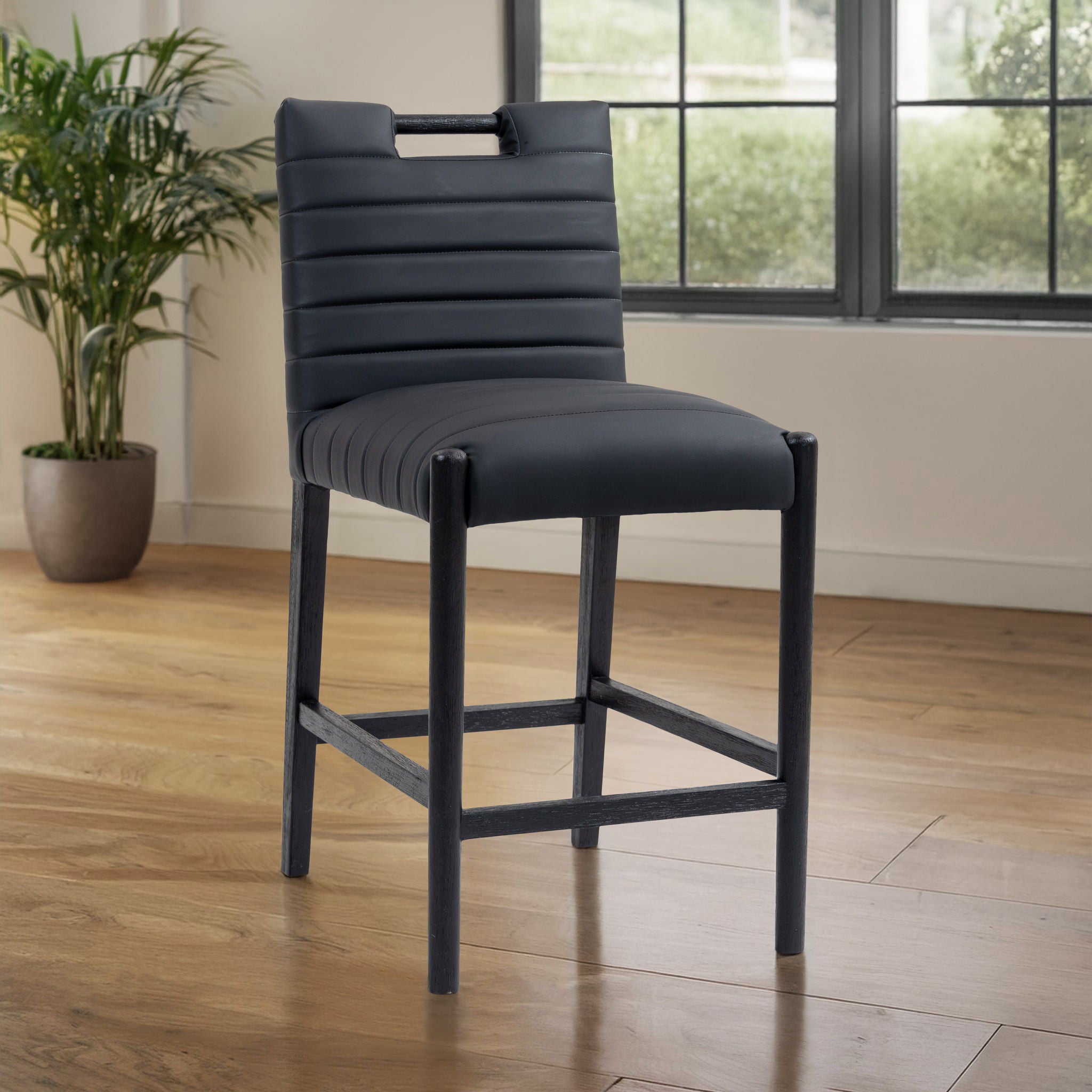 Aimee - Counter Stool - Black Legs - Urban Living Furniture (Los Angeles, CA)