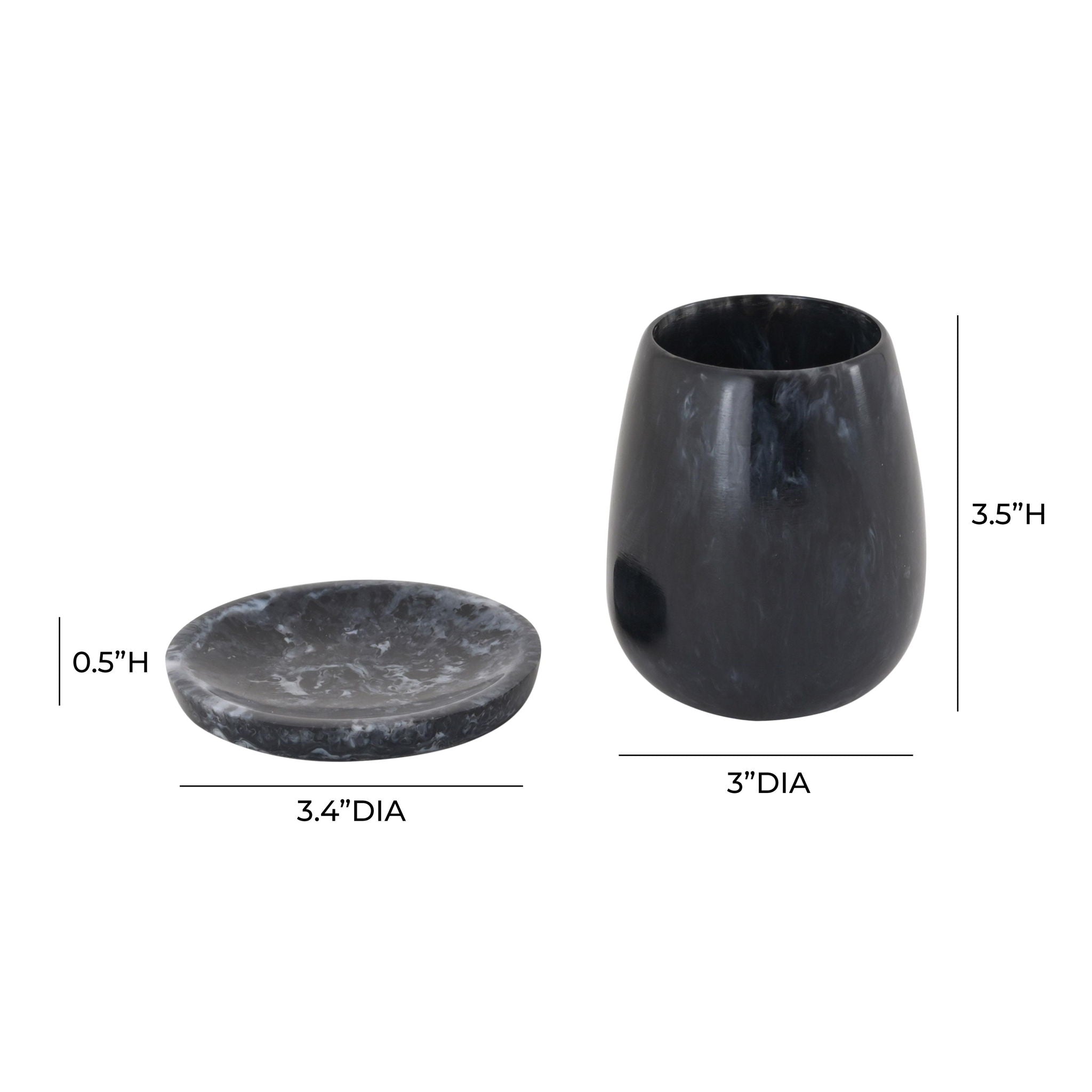 Rounded - Swirl Resin Kiddush Cup - Urban Living Furniture (Los Angeles, CA)