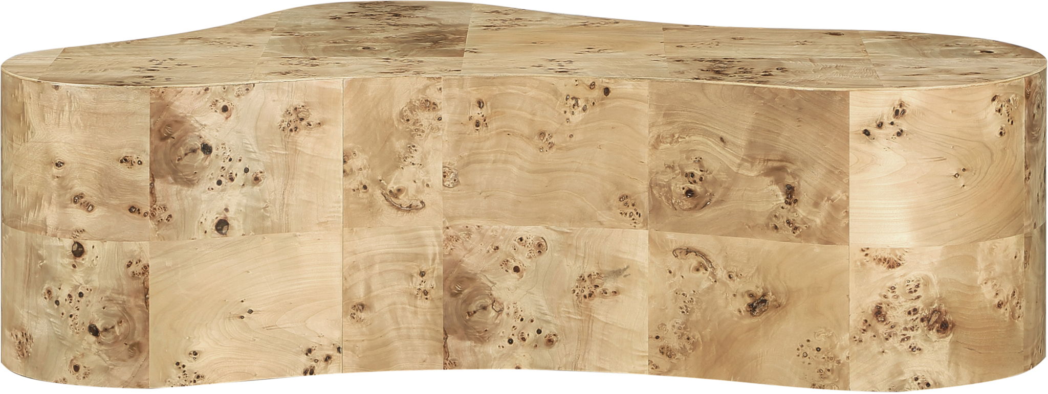 Zaire - Burl Wood Coffee Table - Urban Living Furniture (Los Angeles, CA)