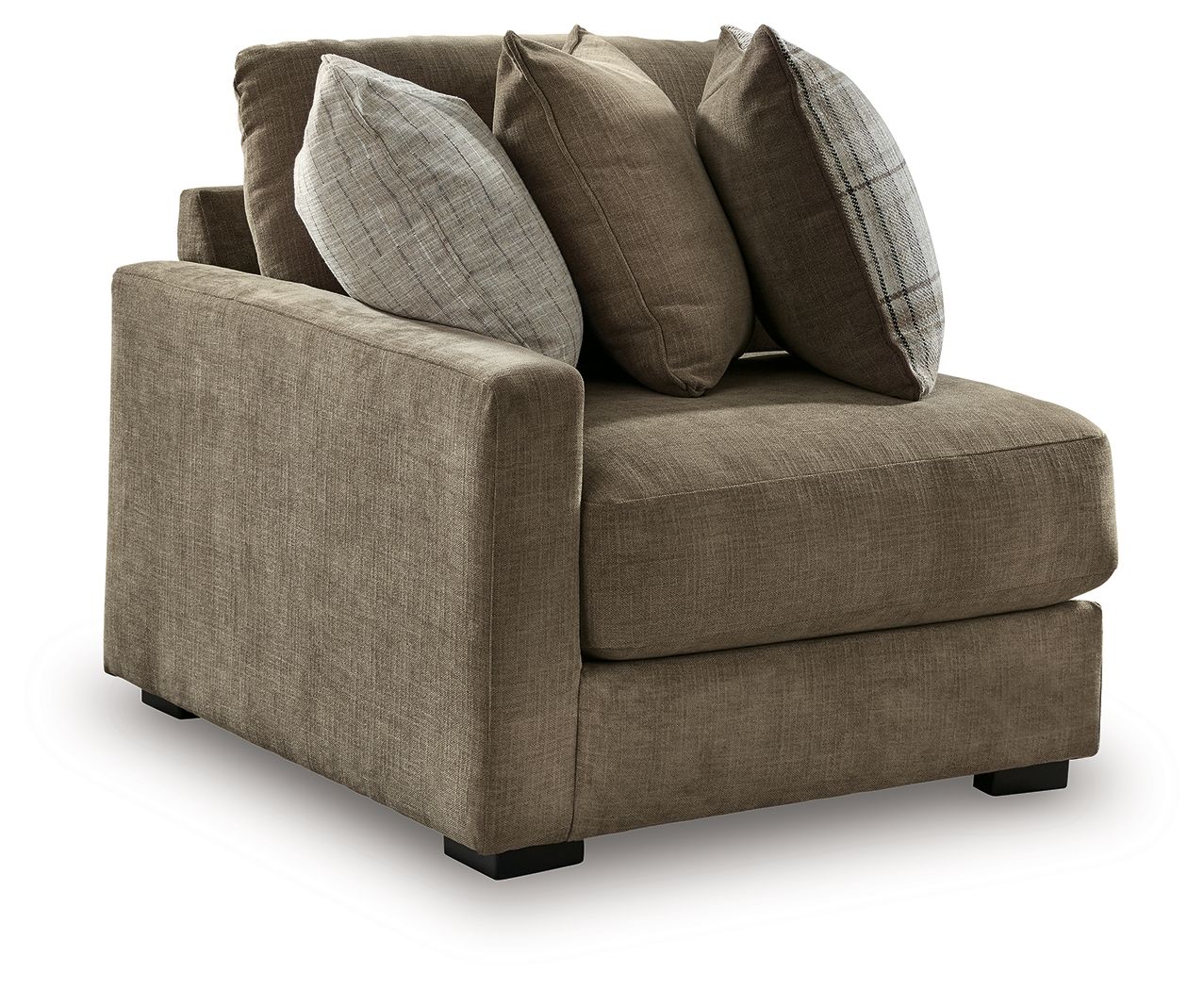Camellia-Court - LAF Corner Chair - Coffee - Urban Living Furniture (Los Angeles, CA)