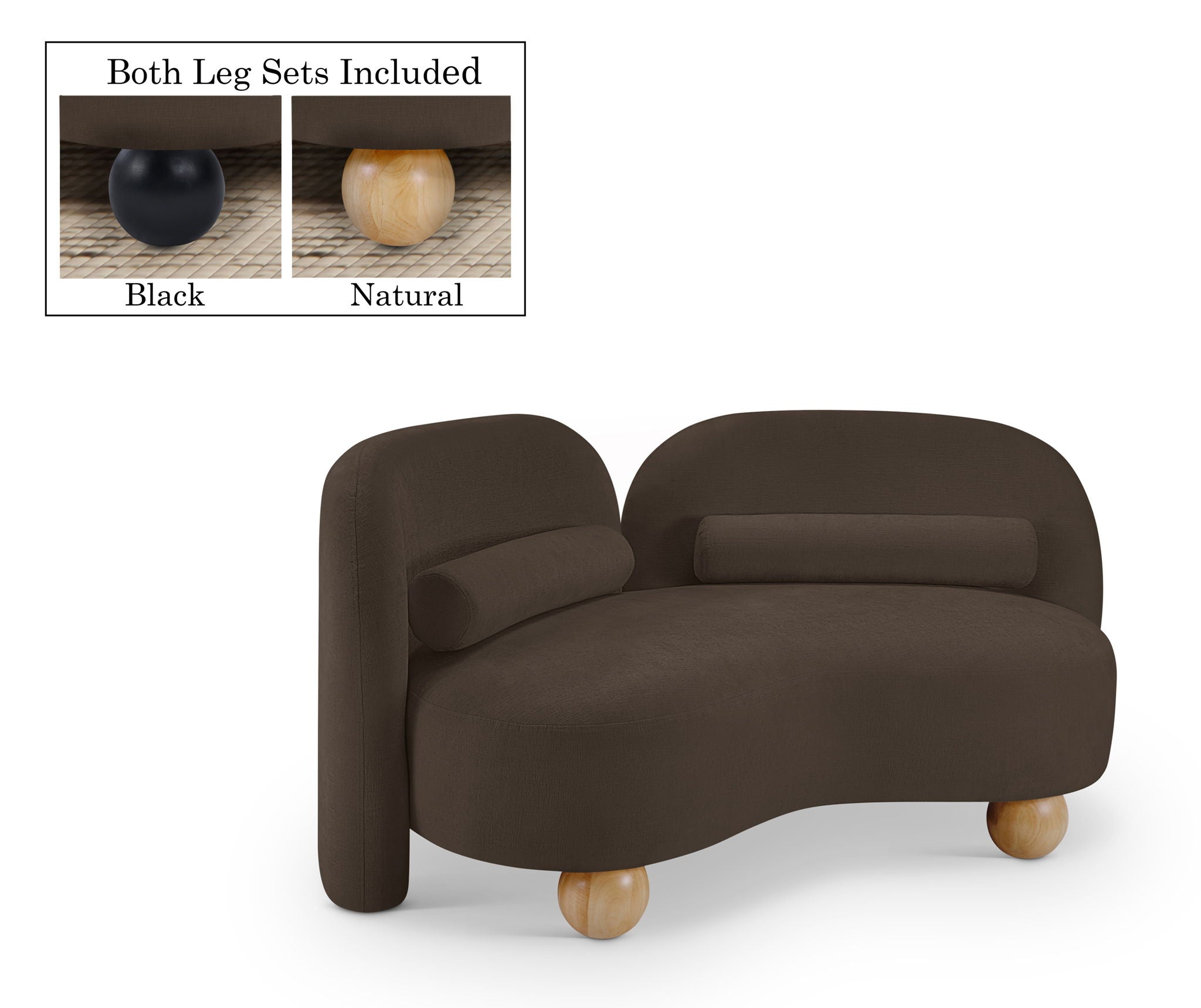 Daphne - Chenille Loveseat - Urban Living Furniture (Los Angeles, CA)