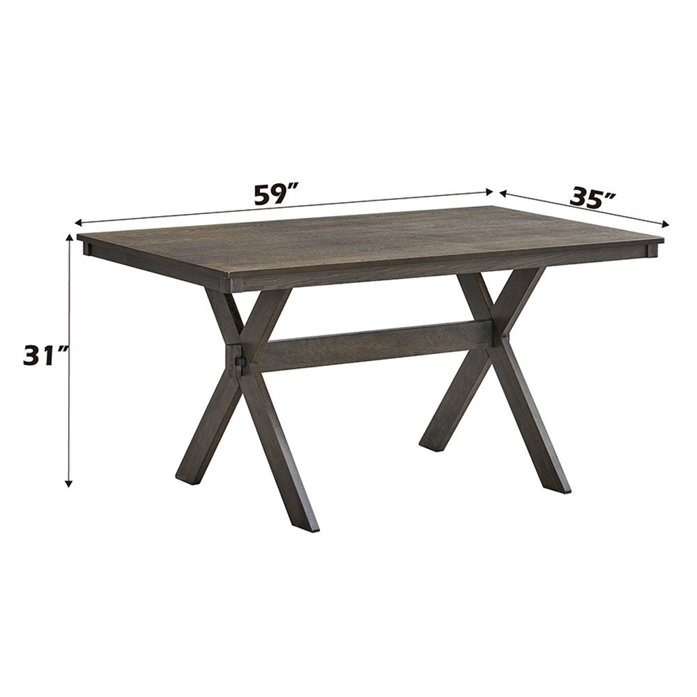 Marit - Dining Table - Gray - Urban Living Furniture (Los Angeles, CA)