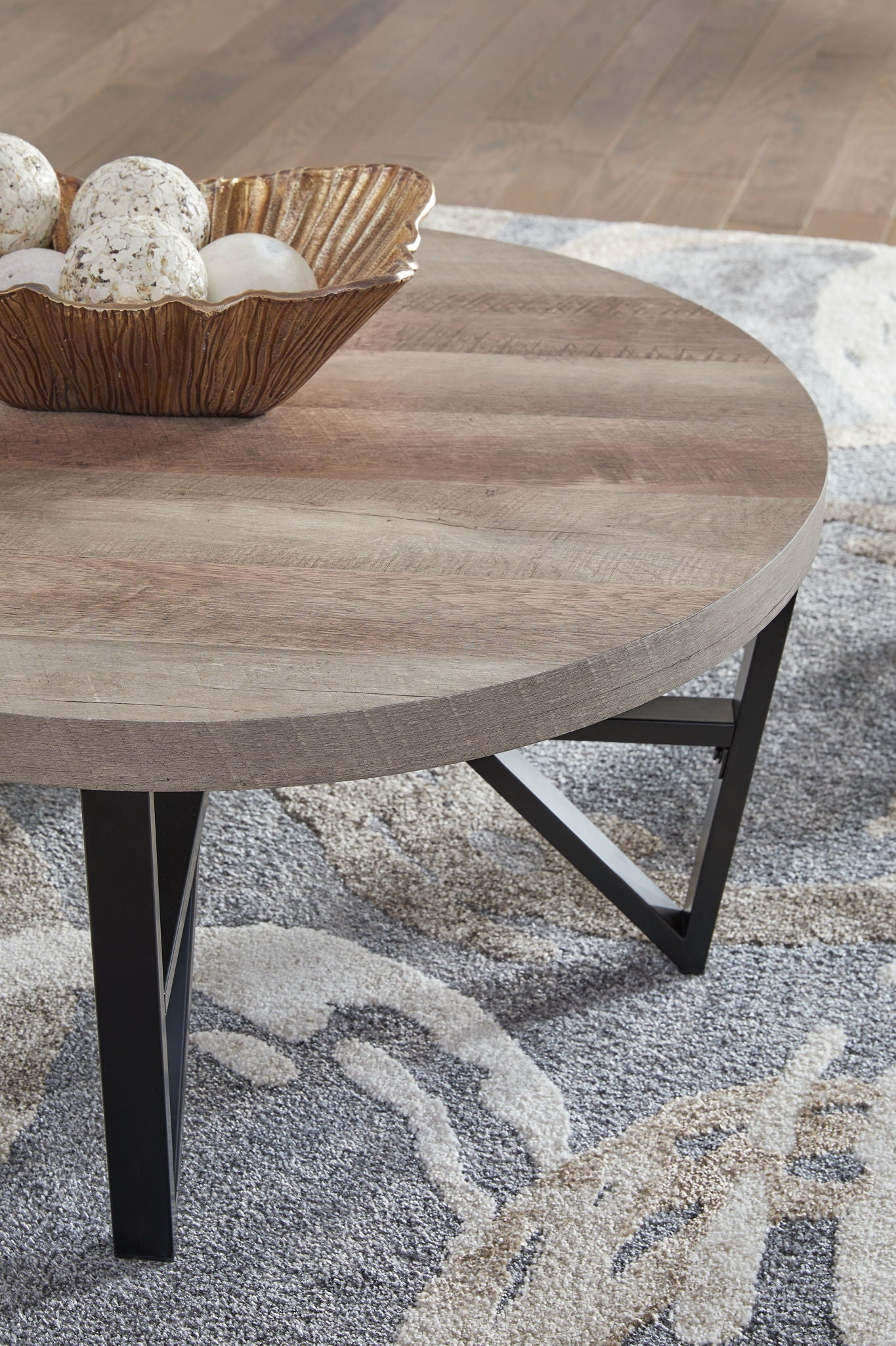 Deanlee - Grayish Brown / Black - Occasional Table Set (Set of 3) - Urban Living Furniture (Los Angeles, CA)