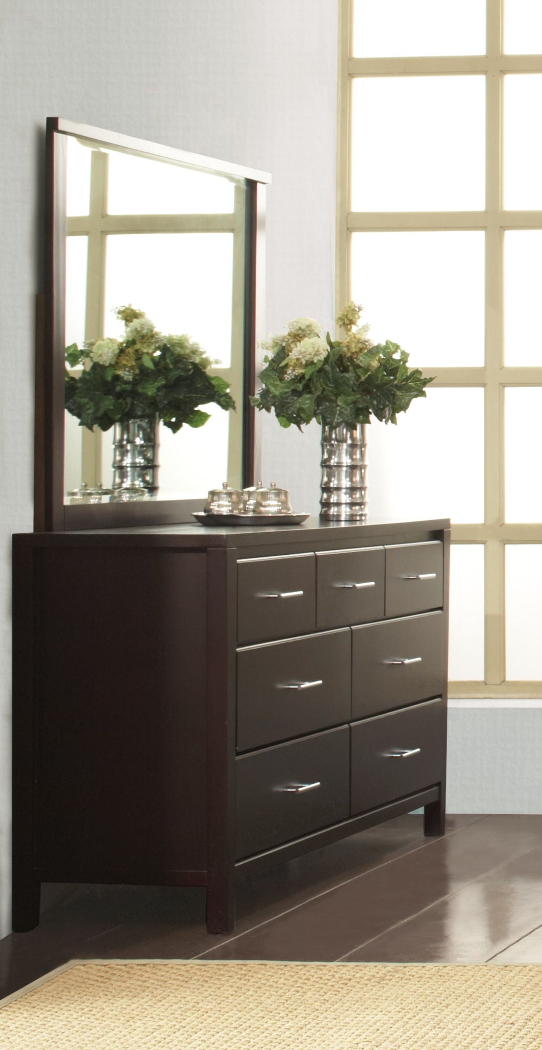 Nevis - Seven Drawer Dresser - Espresso (2024)