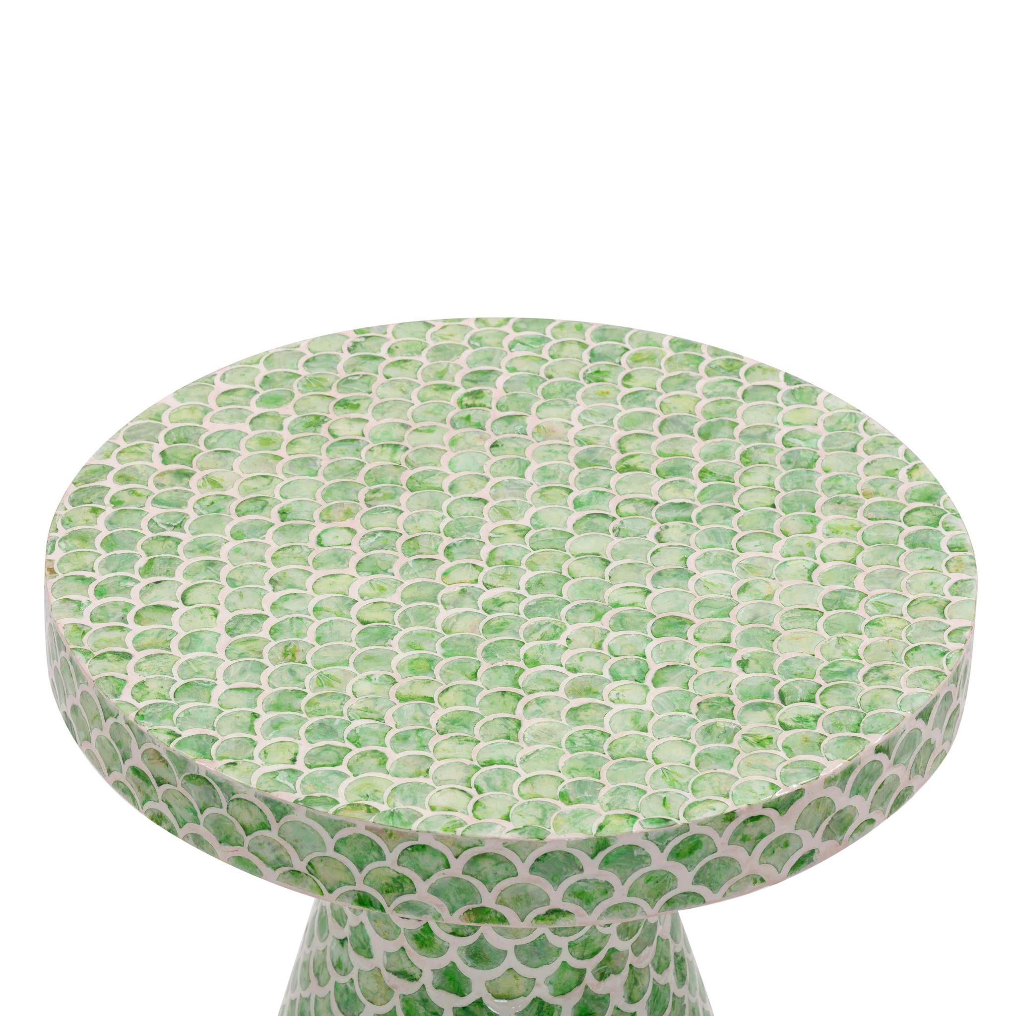 Halio - Checkered Shell Side Table - Urban Living Furniture (Los Angeles, CA)