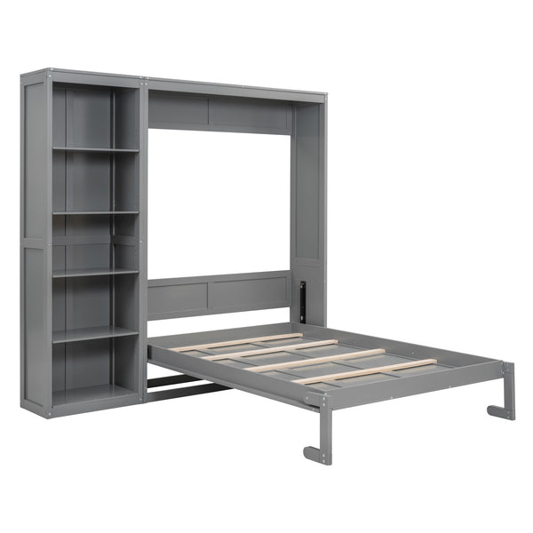 Multifunction Murphy Wall Bed With Shelves