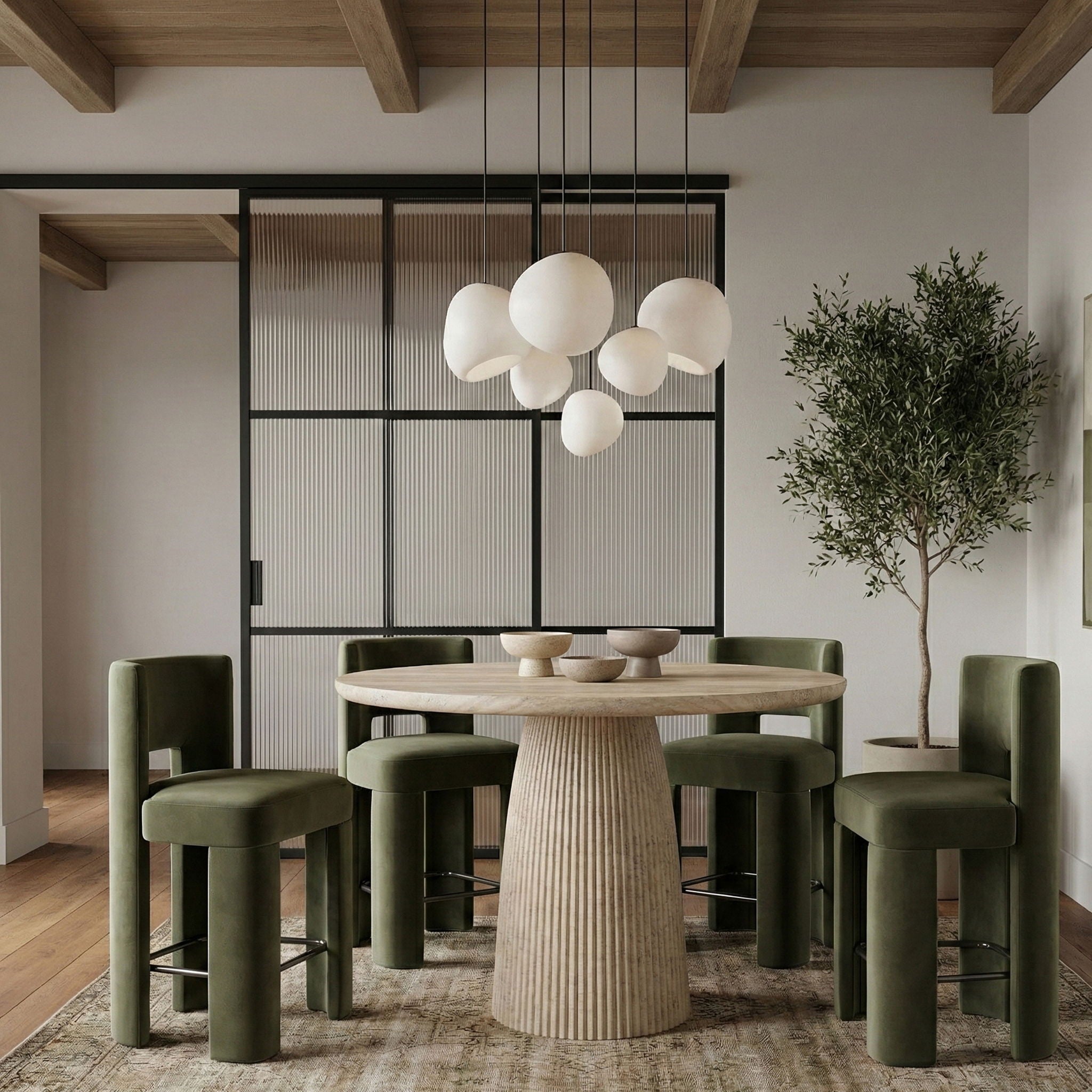 Venosa - Traverine Table - Urban Living Furniture (Los Angeles, CA)