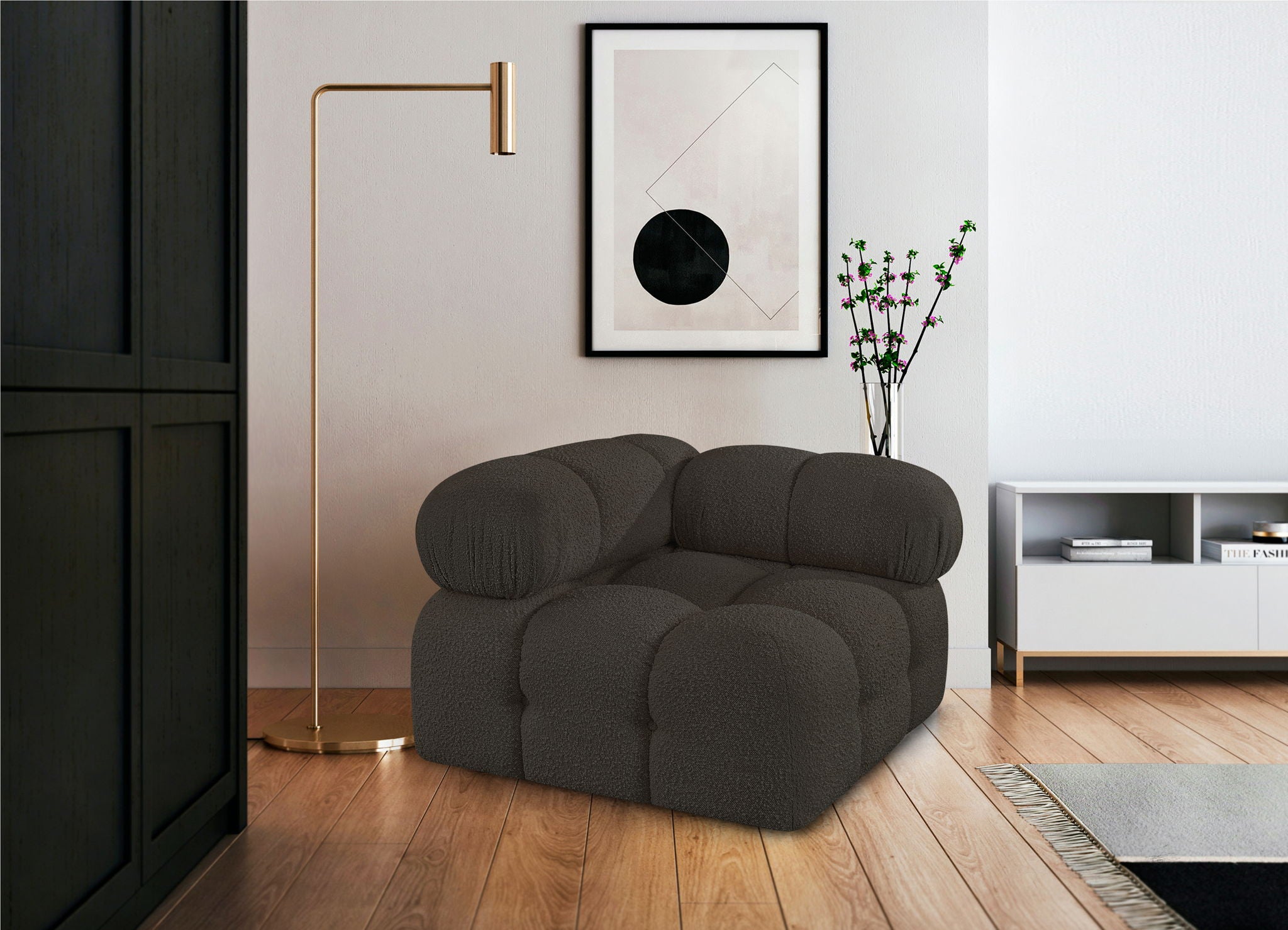 Ames - Corner Chair - Urban Living Furniture (Los Angeles, CA)
