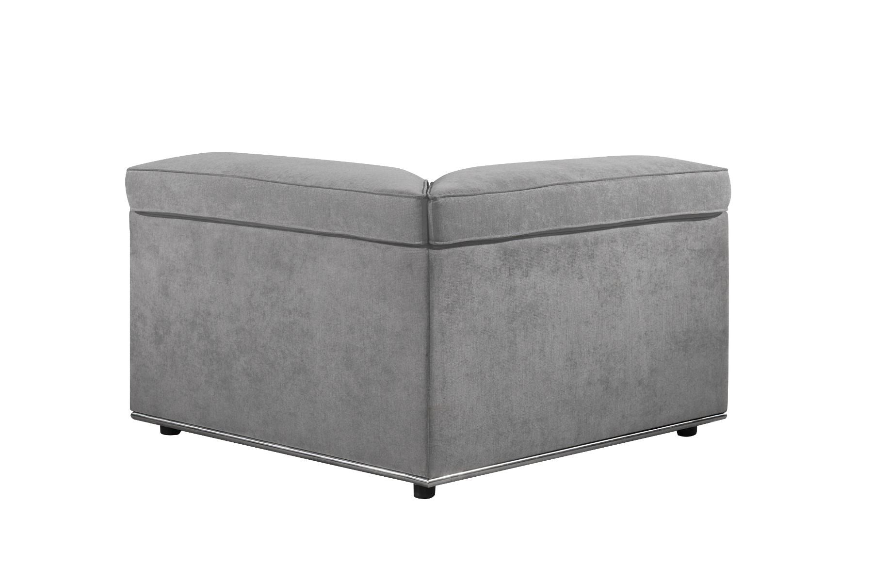 Alwin - Wedge - Dark Gray Fabric - Urban Living Furniture (Los Angeles, CA)