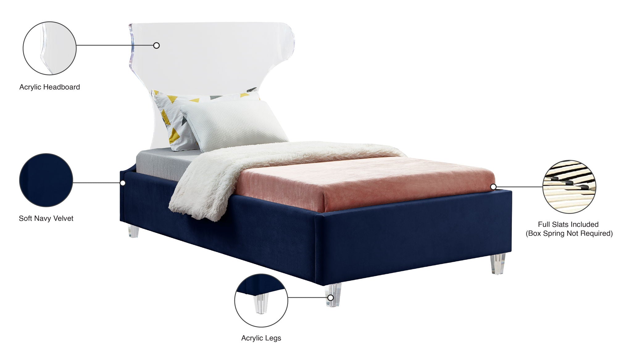 Ghost - Bed - Urban Living Furniture (Los Angeles, CA)