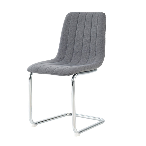 Modern Dining Chair With Metal Legs