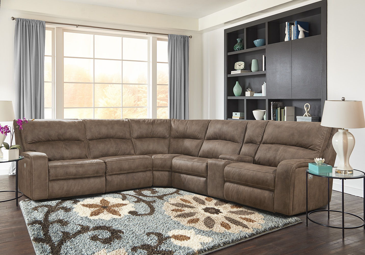 Polaris - Modular Power Reclining Sectional - Urban Living Furniture (Los Angeles, CA)