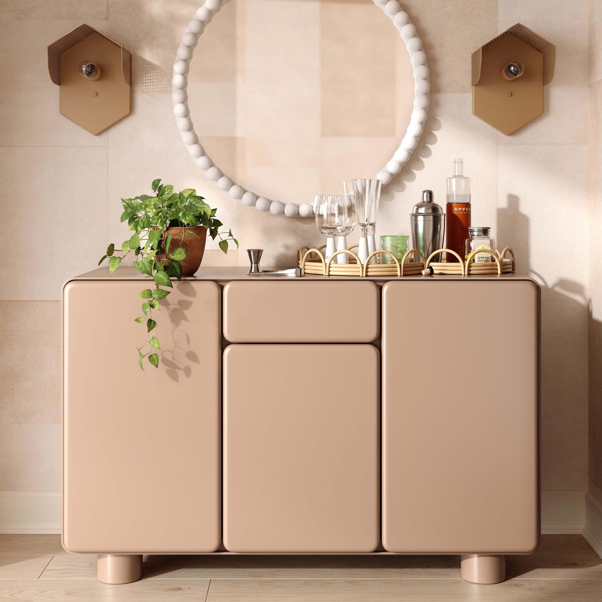 Tammy - Buffet - Taupe - Urban Living Furniture (Los Angeles, CA)