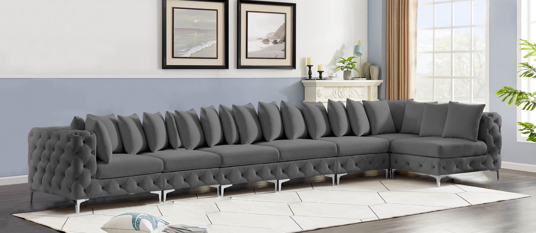 Tremblay - 7 Piece Modular Sectional - Urban Living Furniture (Los Angeles, CA)