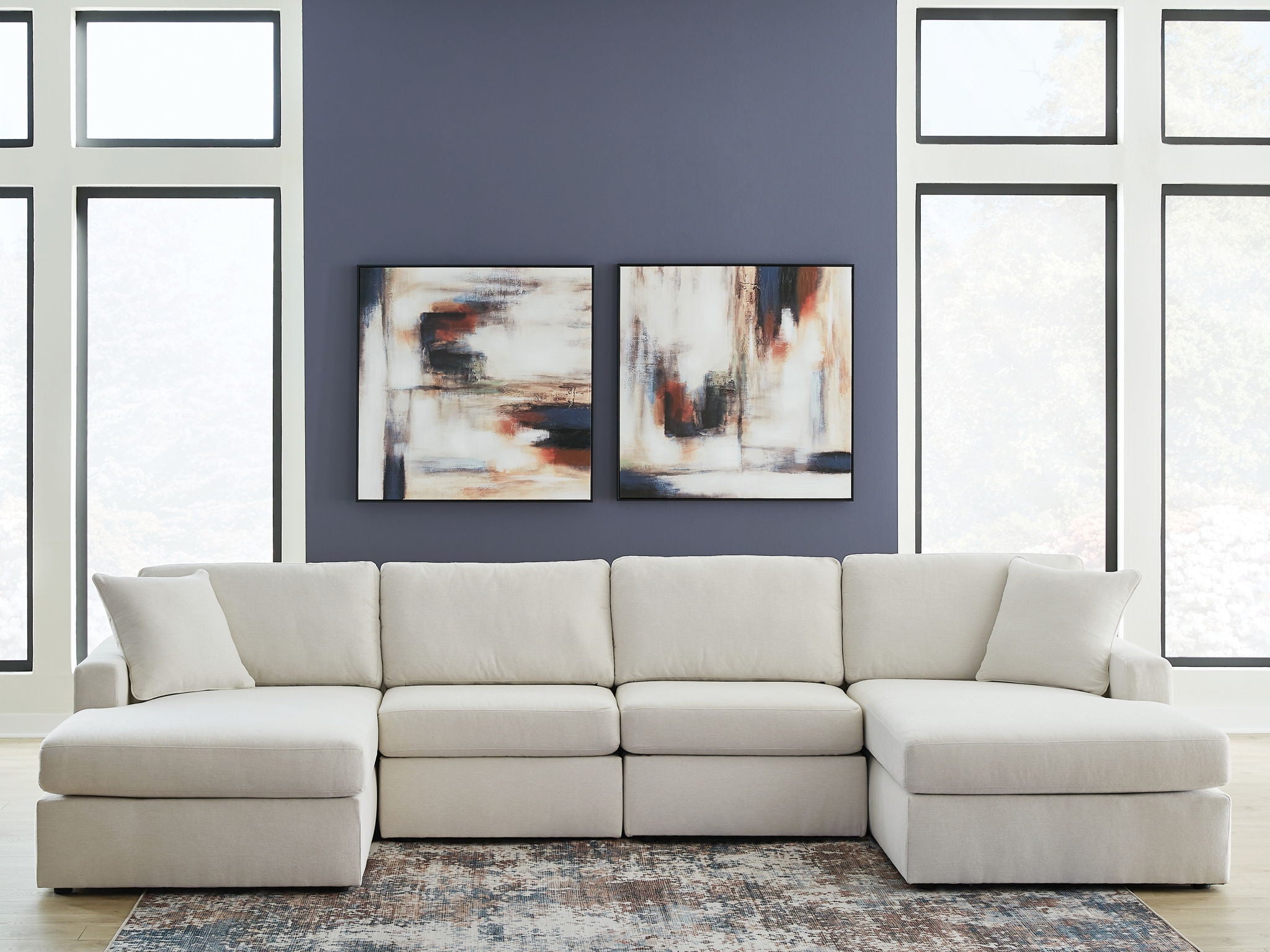 Modmax - Oyster - Sectional - Urban Living Furniture (Los Angeles, CA)