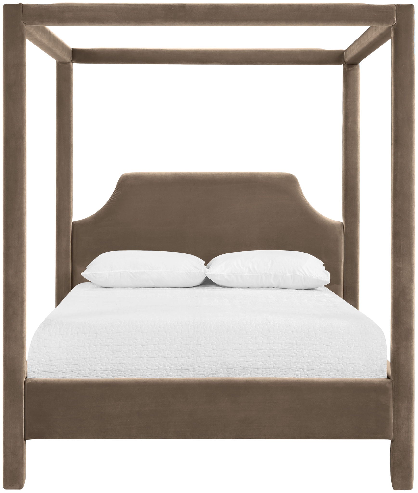 Dawson - Velvet Upholstered Bed - Urban Living Furniture (Los Angeles, CA)