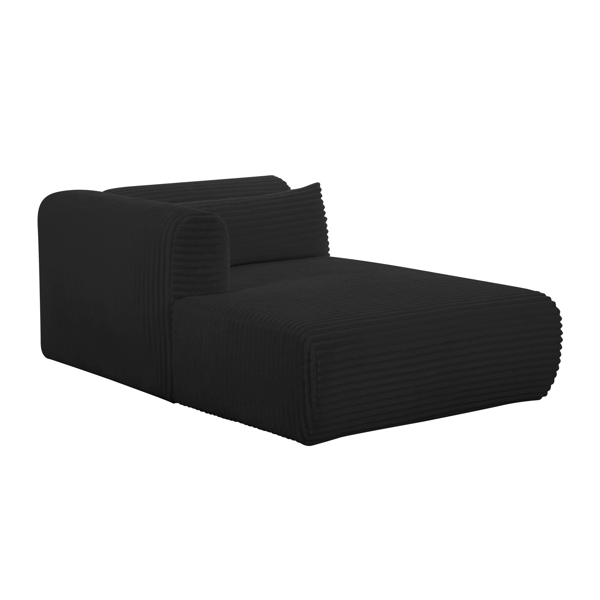 Tarra - Fluffy Oversized Corduroy Modular Chaise - Urban Living Furniture (Los Angeles, CA)