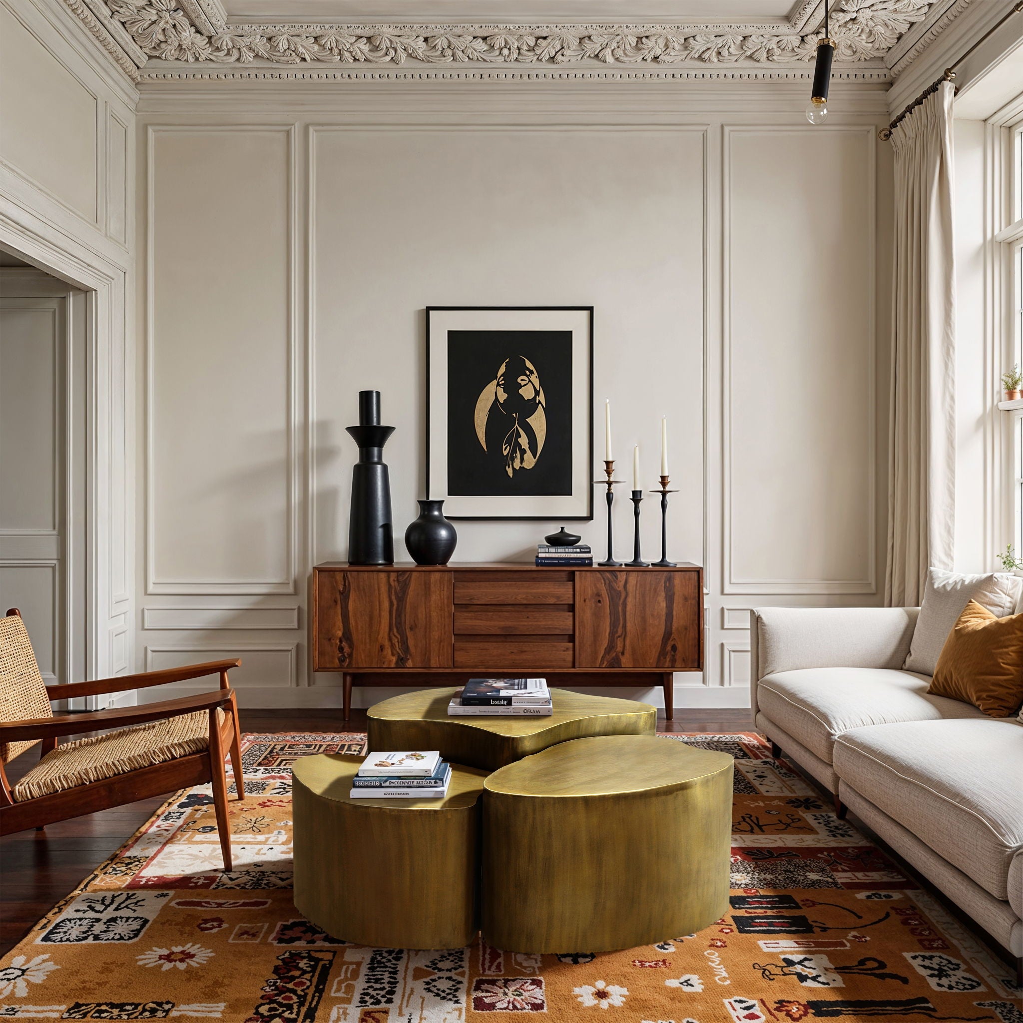 Banyan - Iron Coffee Table - Urban Living Furniture (Los Angeles, CA)