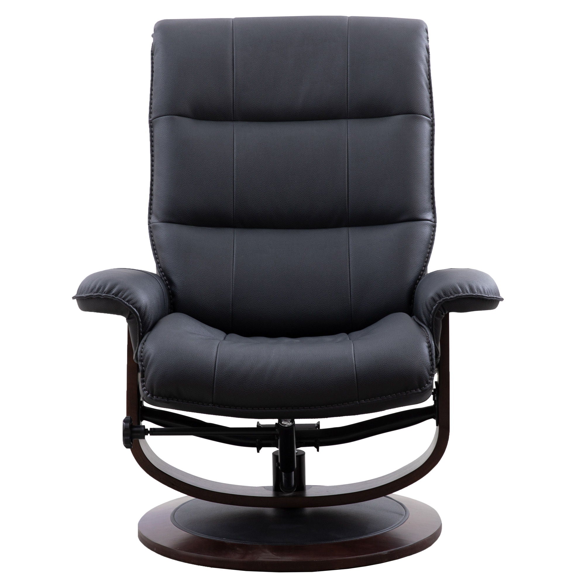 Knight - Manual Reclining Swivel Chair and Ottoman - Urban Living Furniture (Los Angeles, CA)