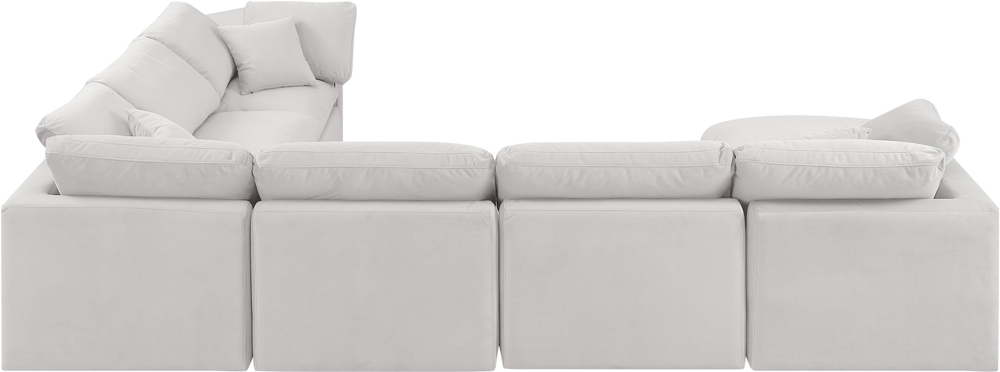 Indulge - Velvet 7 Piece Modular Sectional - Urban Living Furniture (Los Angeles, CA)