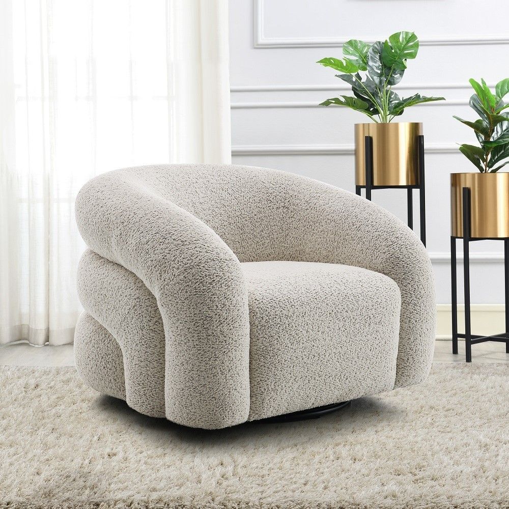 Irma - Chair With Swivel - Gray - Urban Living Furniture (Los Angeles, CA)