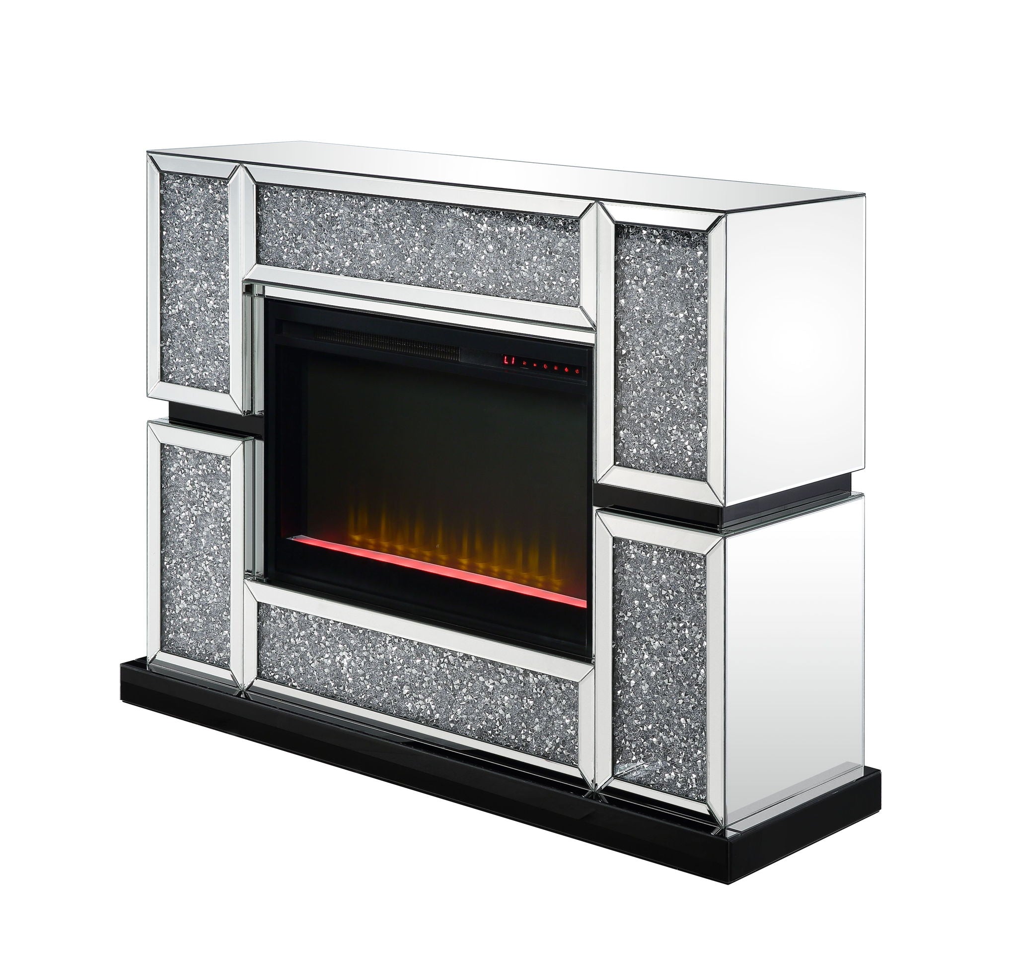 Noralie - Fireplace - Pearl Silver - 36" - Urban Living Furniture (Los Angeles, CA)