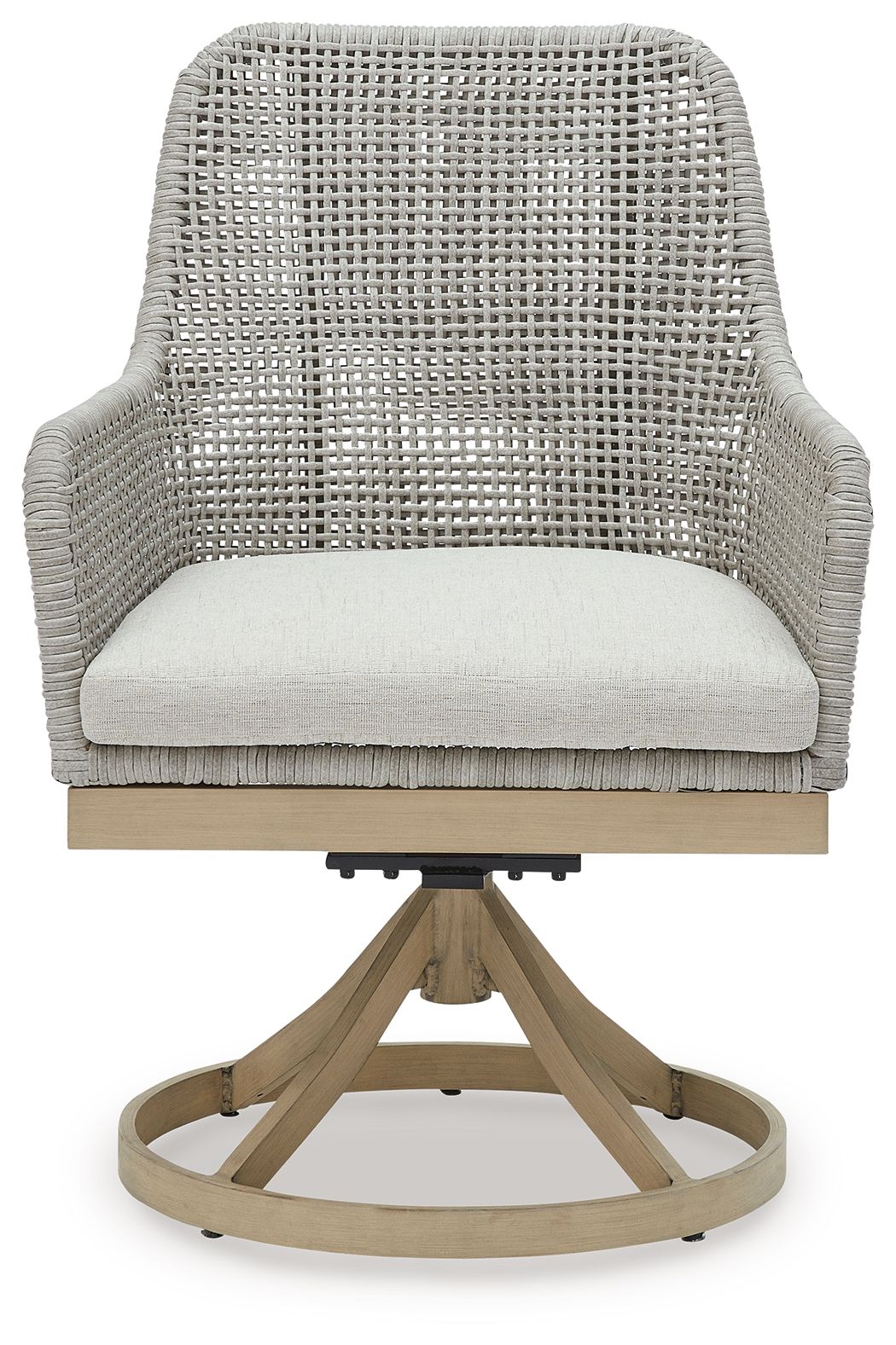 Seton Creek - Gray - Swivel Chair With Cushion (Set of 2) - Urban Living Furniture (Los Angeles, CA)