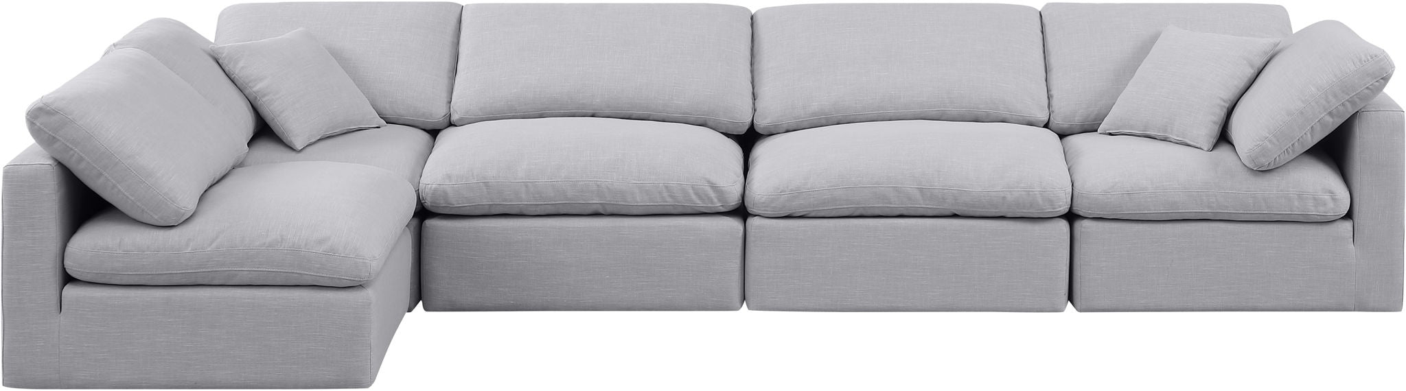 Indulge - Linen 5 Piece Modular Sectional - Urban Living Furniture (Los Angeles, CA)