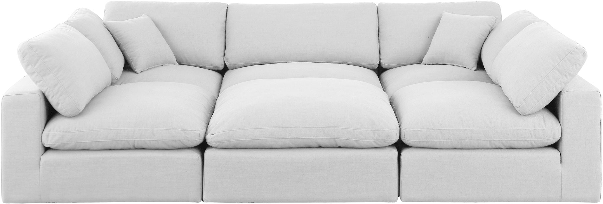 Comfy - 6 Piece Linen Sectional - Urban Living Furniture (Los Angeles, CA)