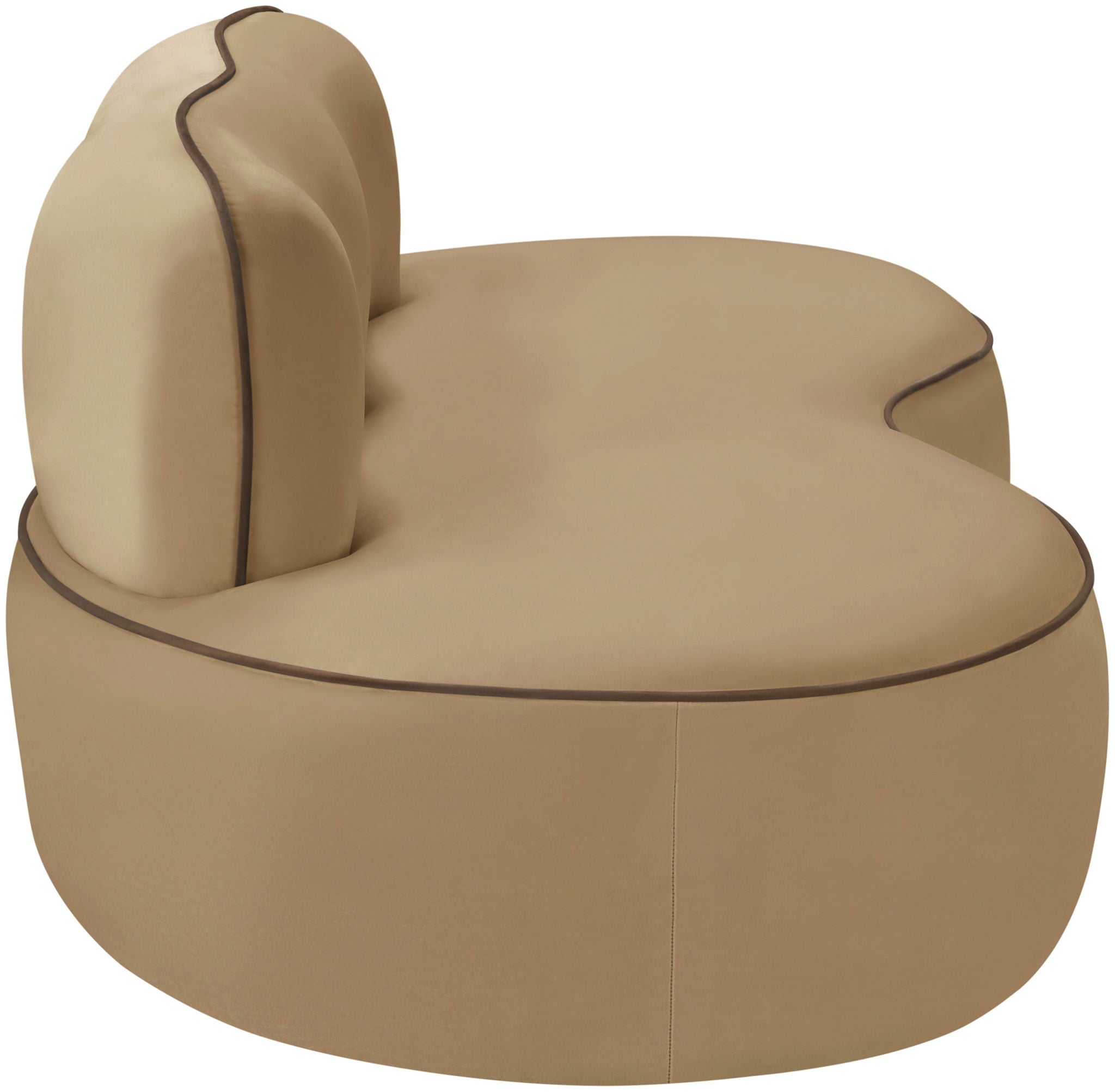 Swerve - Velvet 77" Upholstered Loveseat - Urban Living Furniture (Los Angeles, CA)