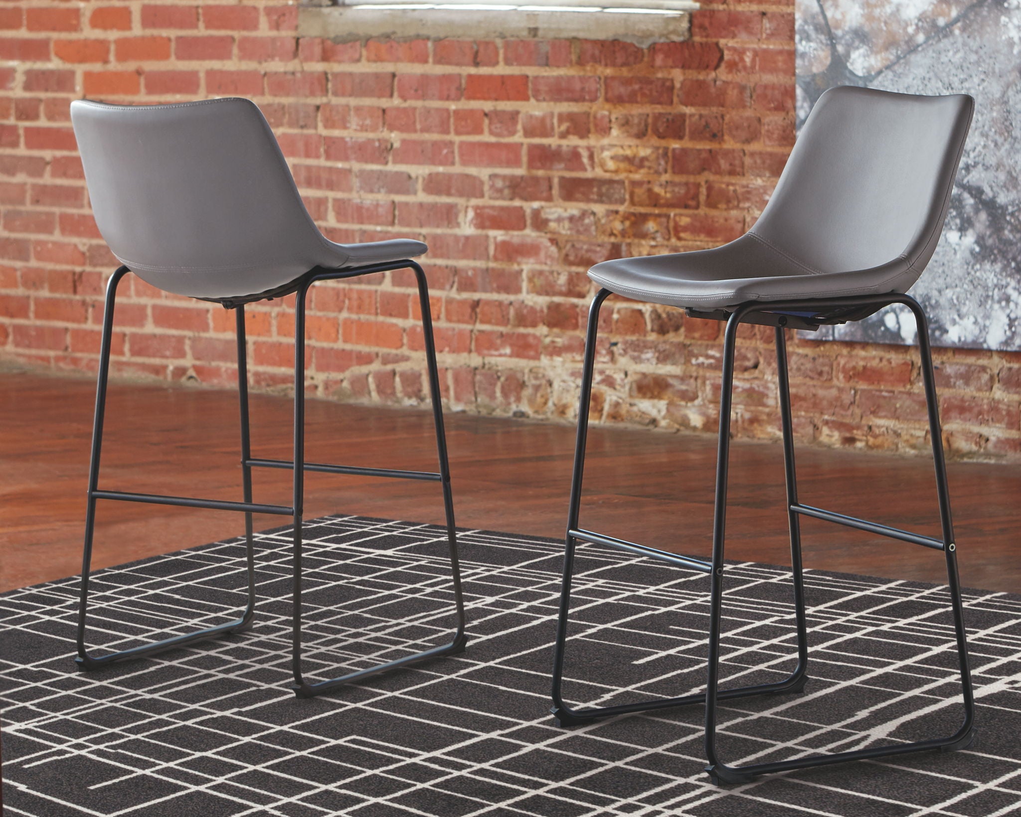 Centiar - Upholstered Barstool (Set of 2) - Urban Living Furniture (Los Angeles, CA)