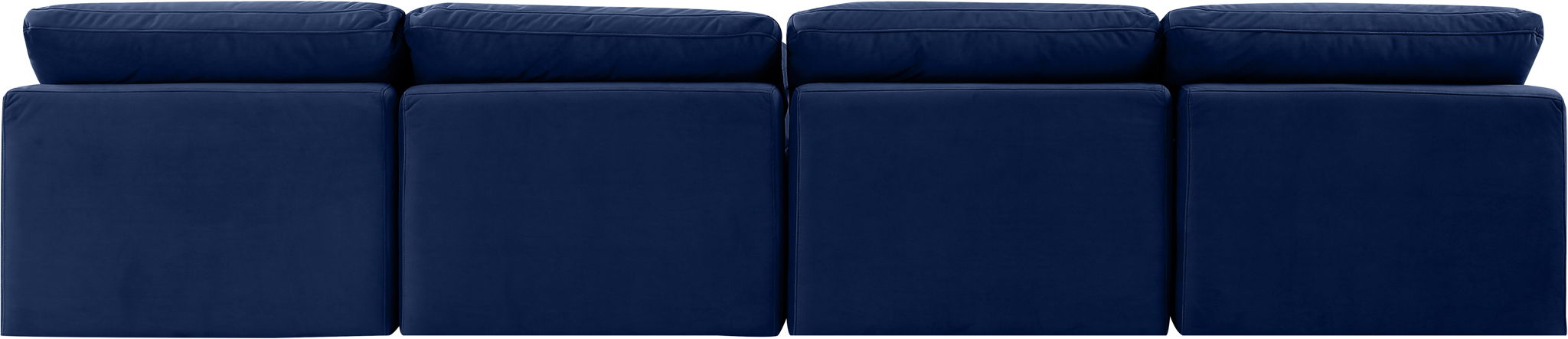 Indulge - Velvet 4 Seat Modular Armless Sofa - Urban Living Furniture (Los Angeles, CA)