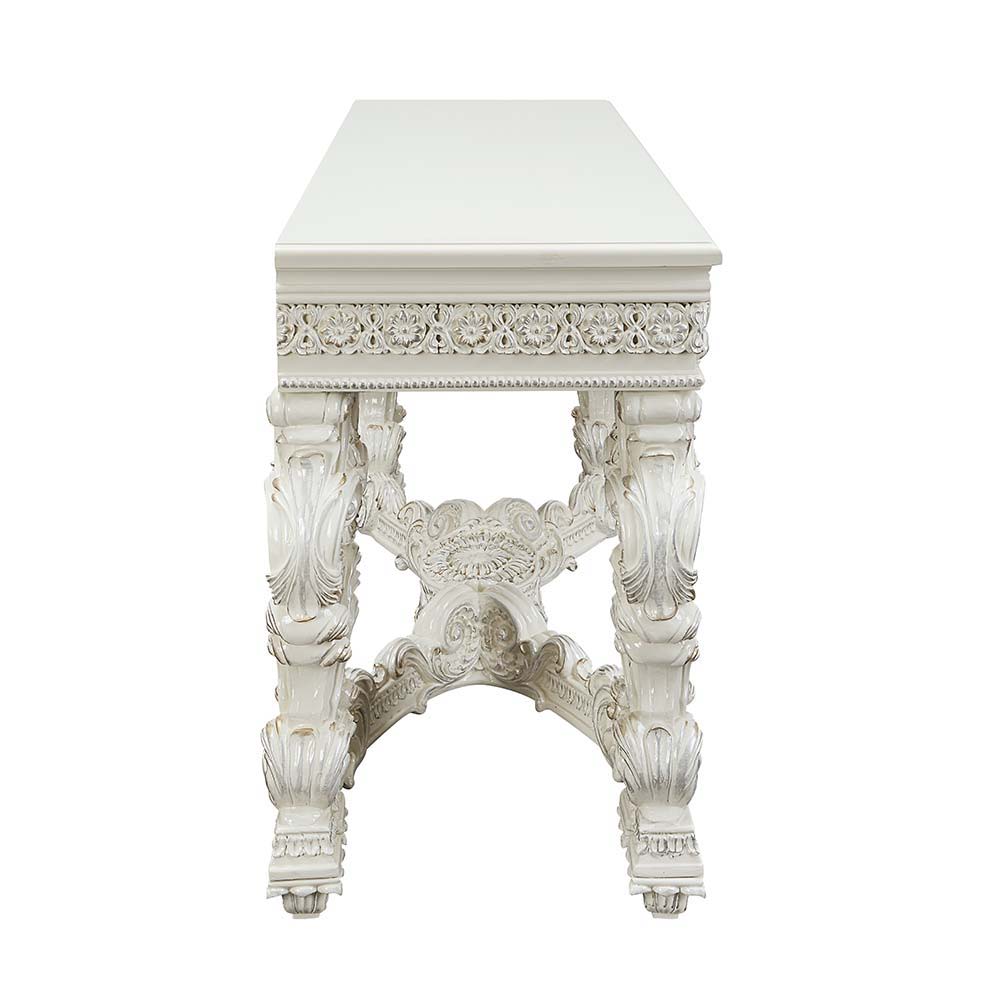 Adara - Sofa Table - Antique White Finish - Urban Living Furniture (Los Angeles, CA)