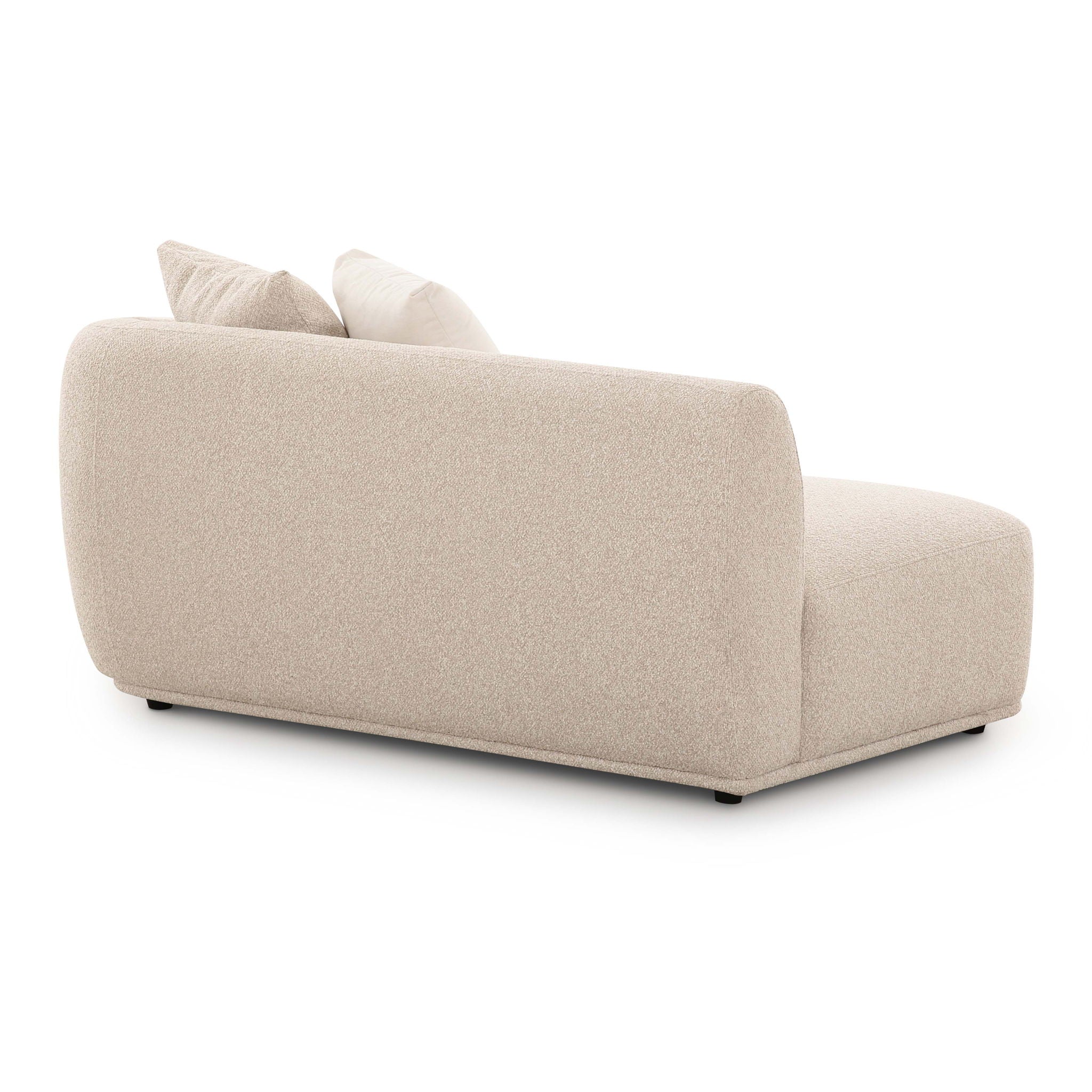 Sylvie - Right Arm 2-Seater Loveseat - Cream