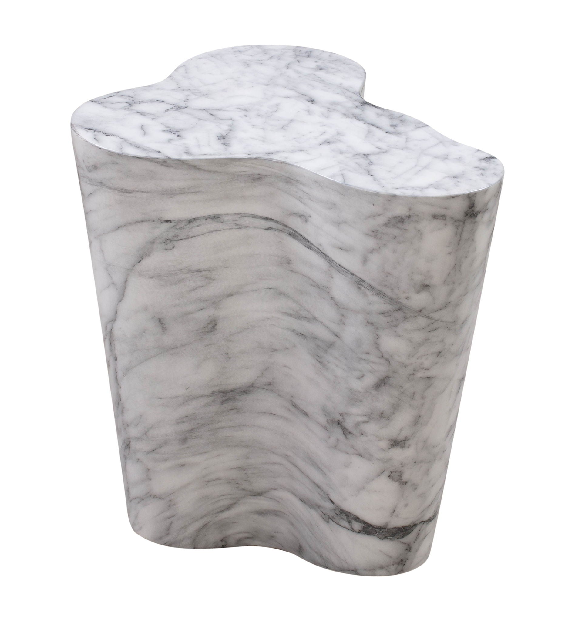 Slab - Marble Side Table - Urban Living Furniture (Los Angeles, CA)
