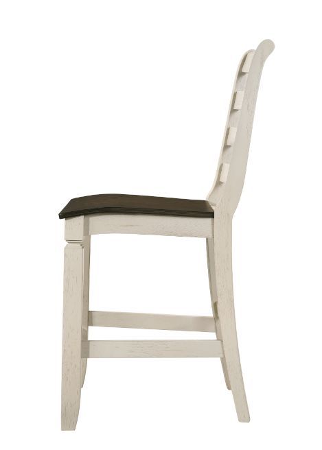 Tasnim - Counter Height Chair (Set of 2) - Oak & Antique White - Urban Living Furniture (Los Angeles, CA)