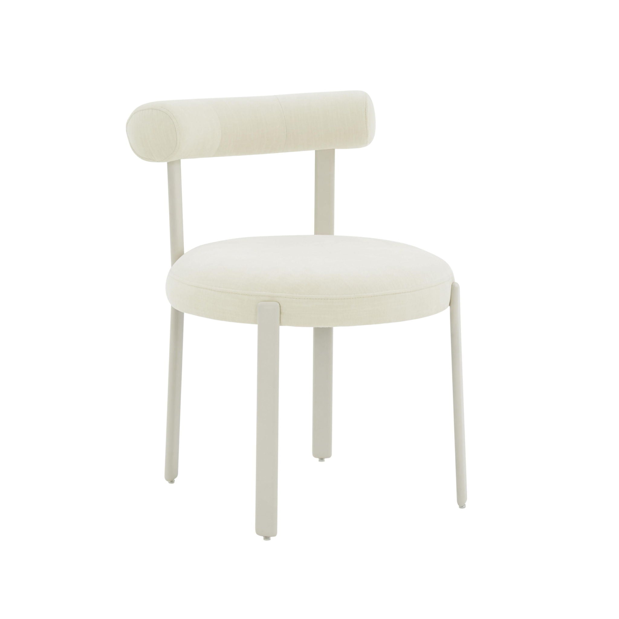 Margaret - Chenille Bolster Back Dining Chair - Urban Living Furniture (Los Angeles, CA)