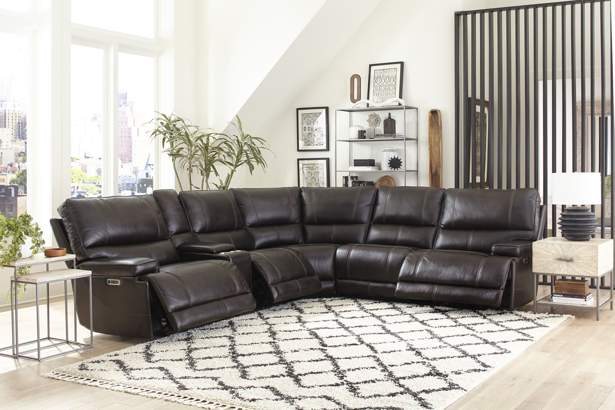 Whitman - Power Reclining Sectional - Urban Living Furniture (Los Angeles, CA)