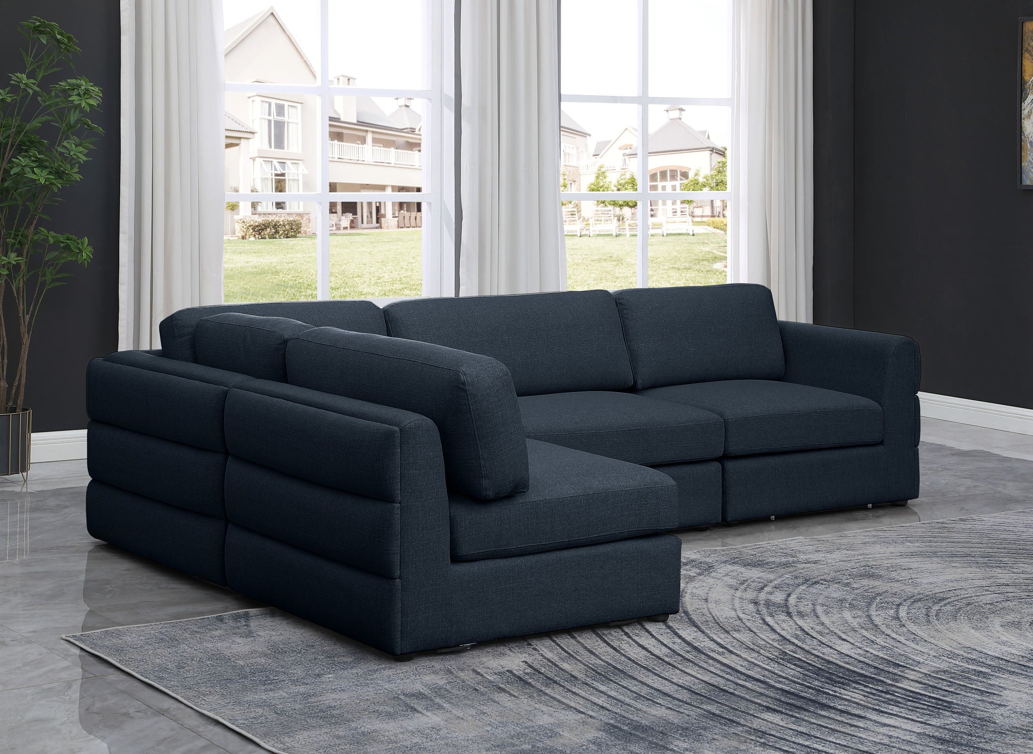 Beckham - 4 Piece Modular Sectional - Urban Living Furniture (Los Angeles, CA)